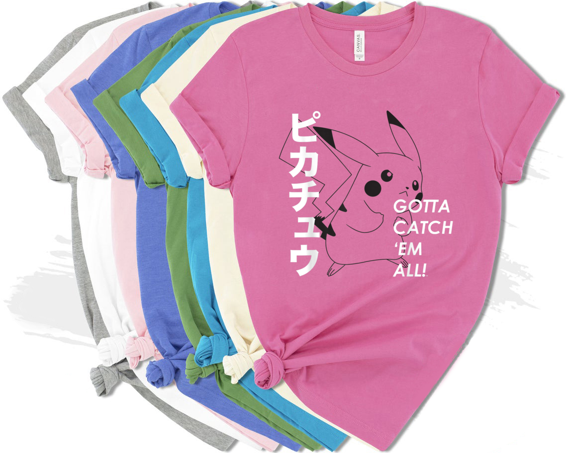 Pokemon Pikachu Gotta Catch Em T-Shirt