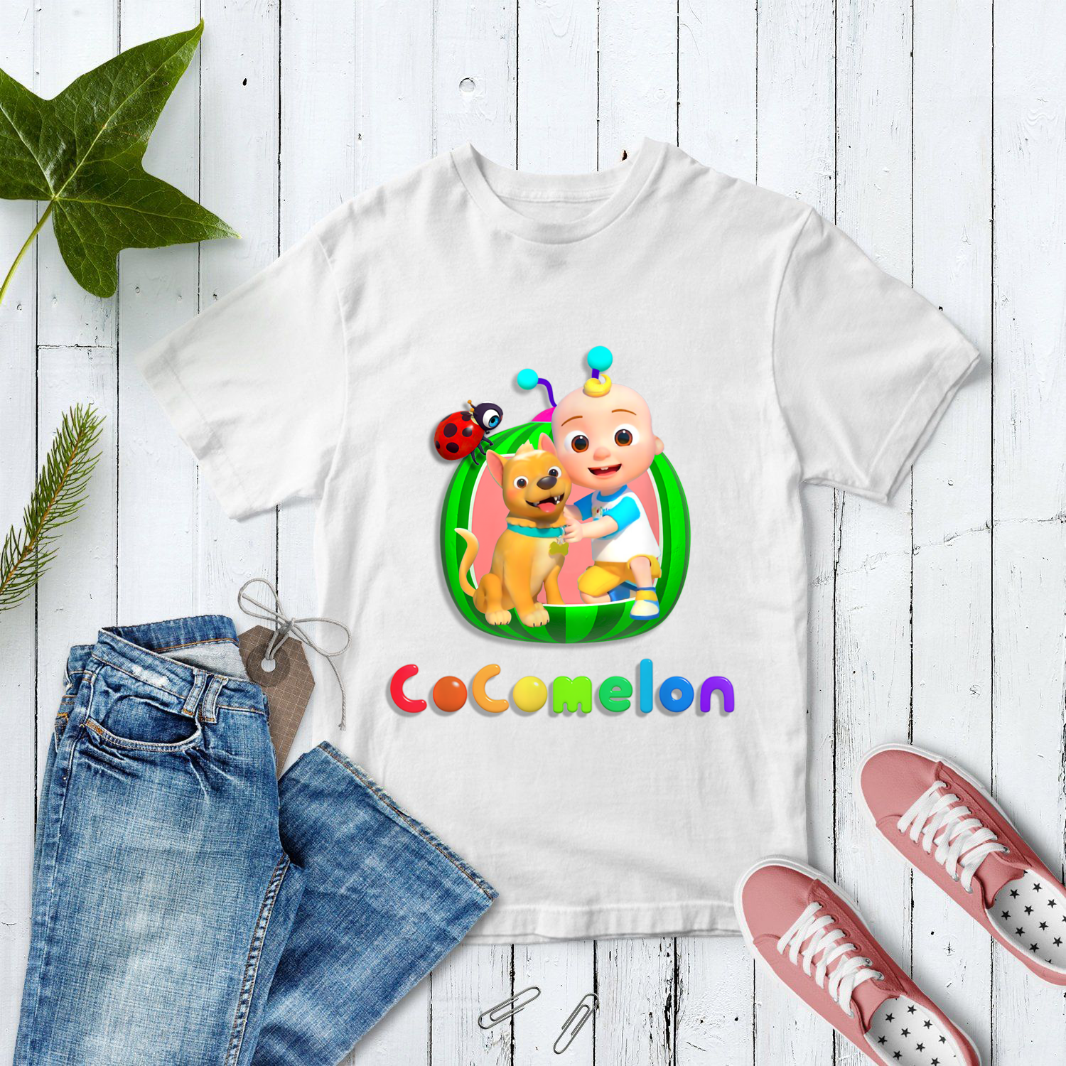 CoComelon Shirt, A Baby Boy With His Dog Song, CoComelon Fan, Gifts for Kid