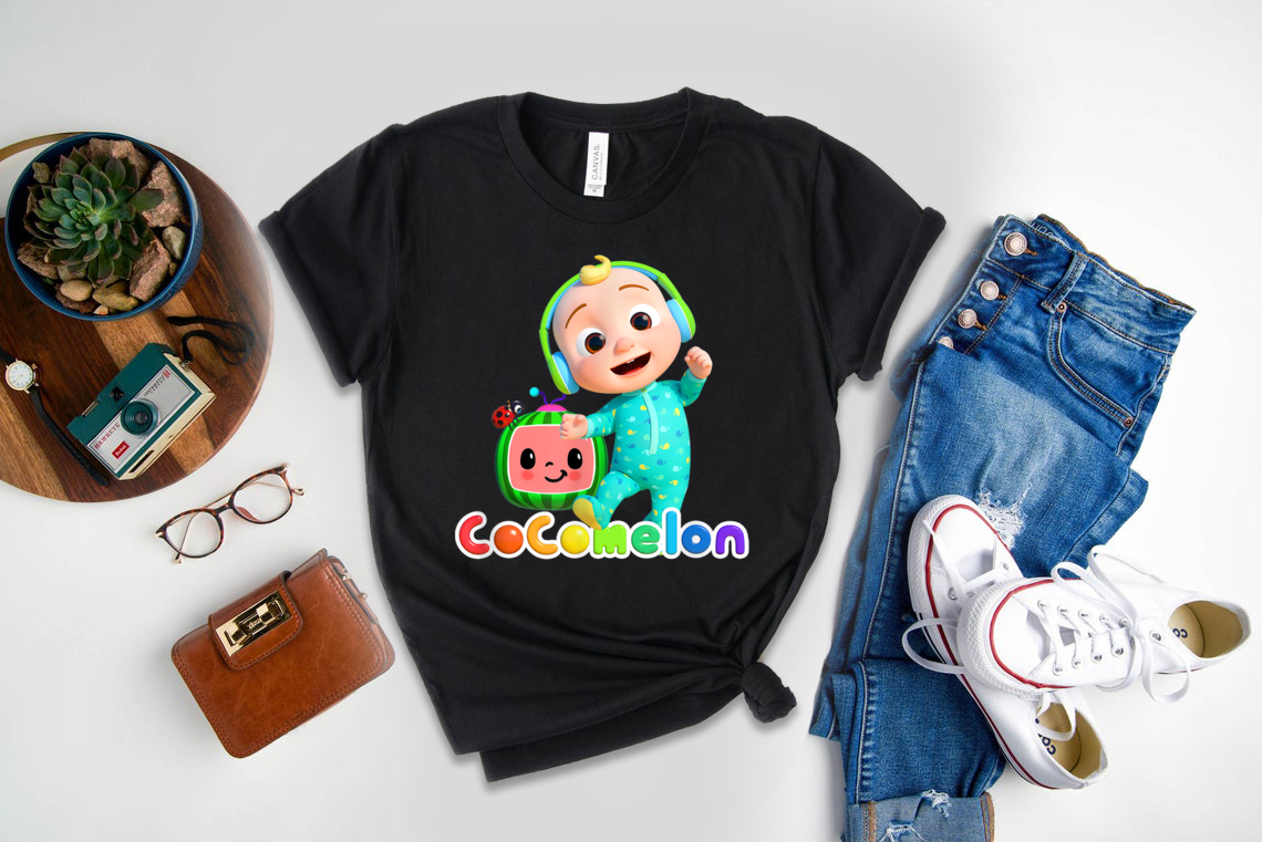 Cocomelon Birthday Kids T-Shirt, Personalized Gifts