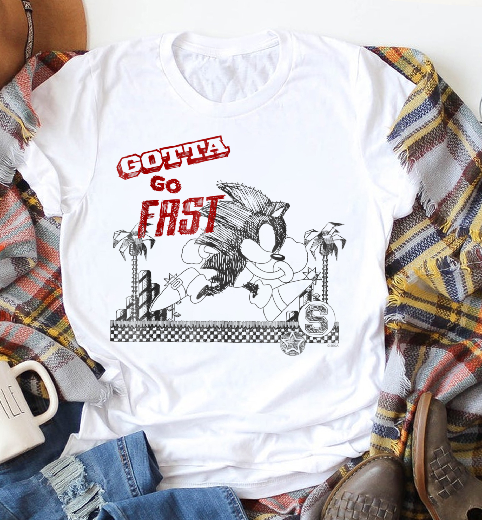 Sonic Shirt, Go Fast T-shirt
