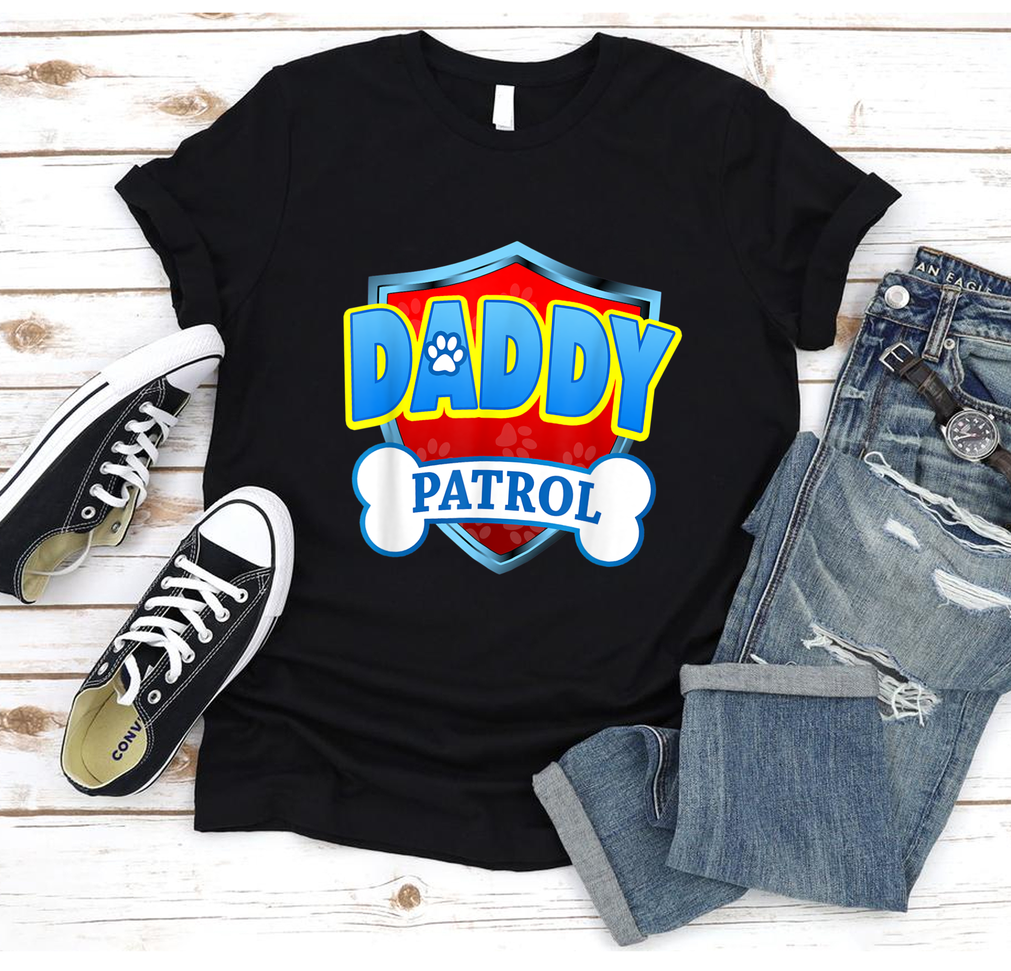 Funny DADDY Patrol T-Shirts
