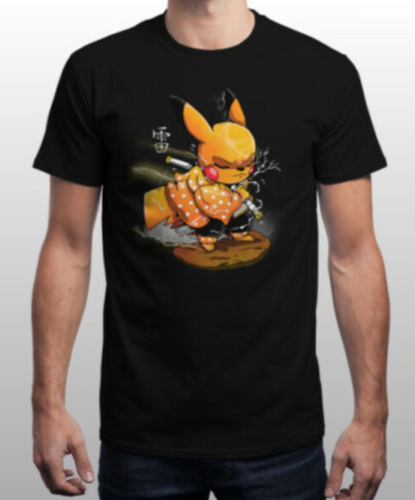 Pikachu Tshirt, Zenitsu Thunder, Pokemon Anime, Pokemon Lovers