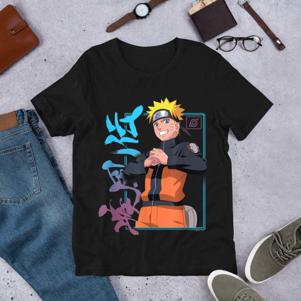 Naruto Shirt, Shippuden Naruto Kanji Frame T-Shirt