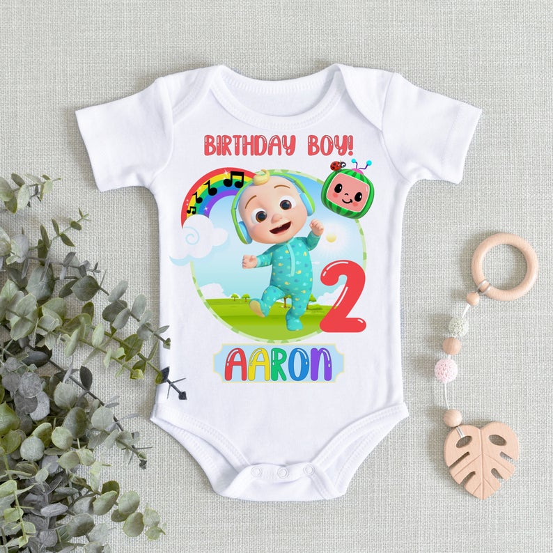 Coco-melon Birthday Shirts, Watermelon Birthday Gir, Cocomelon Birthday Theme