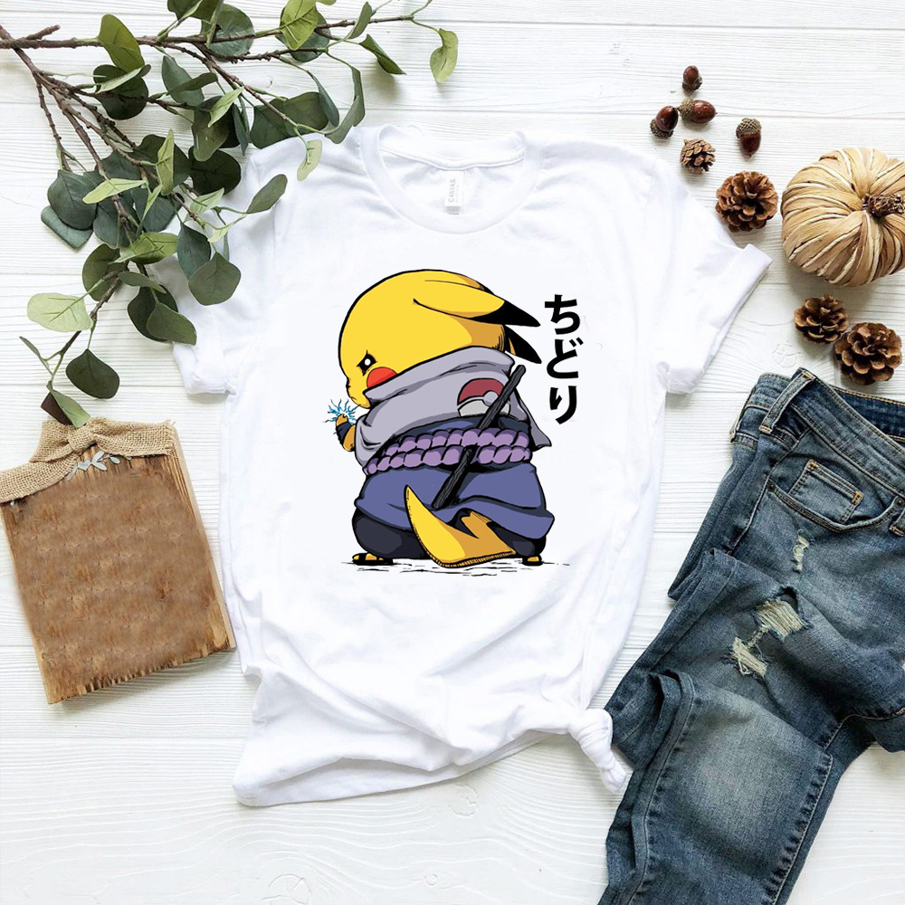 Pikachu Sasuke Naruto Chidori Shirt, Pikachu Cosplay Sasuke T Shirt