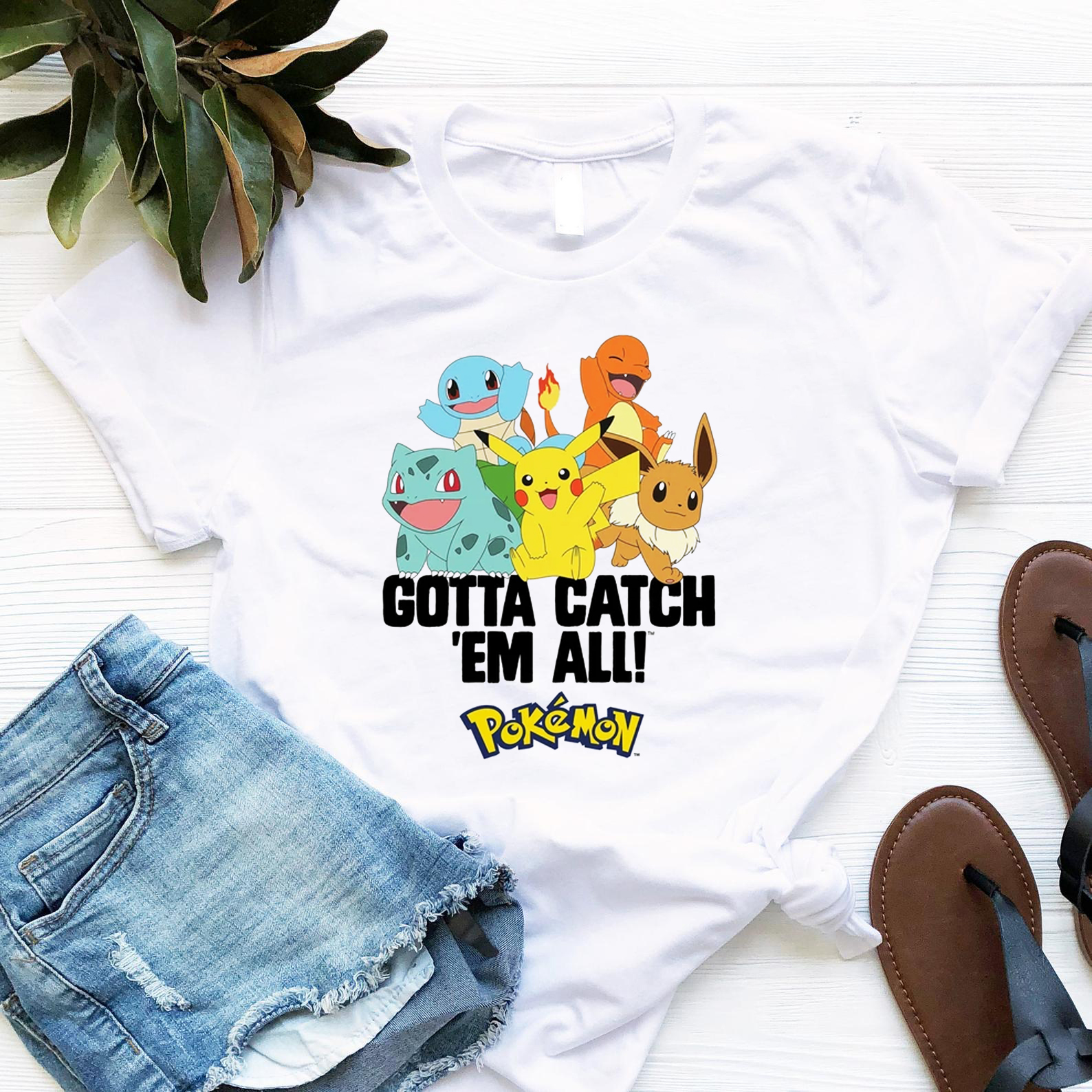 Pokemon Group Gotta Catch Em All Boys Shirt