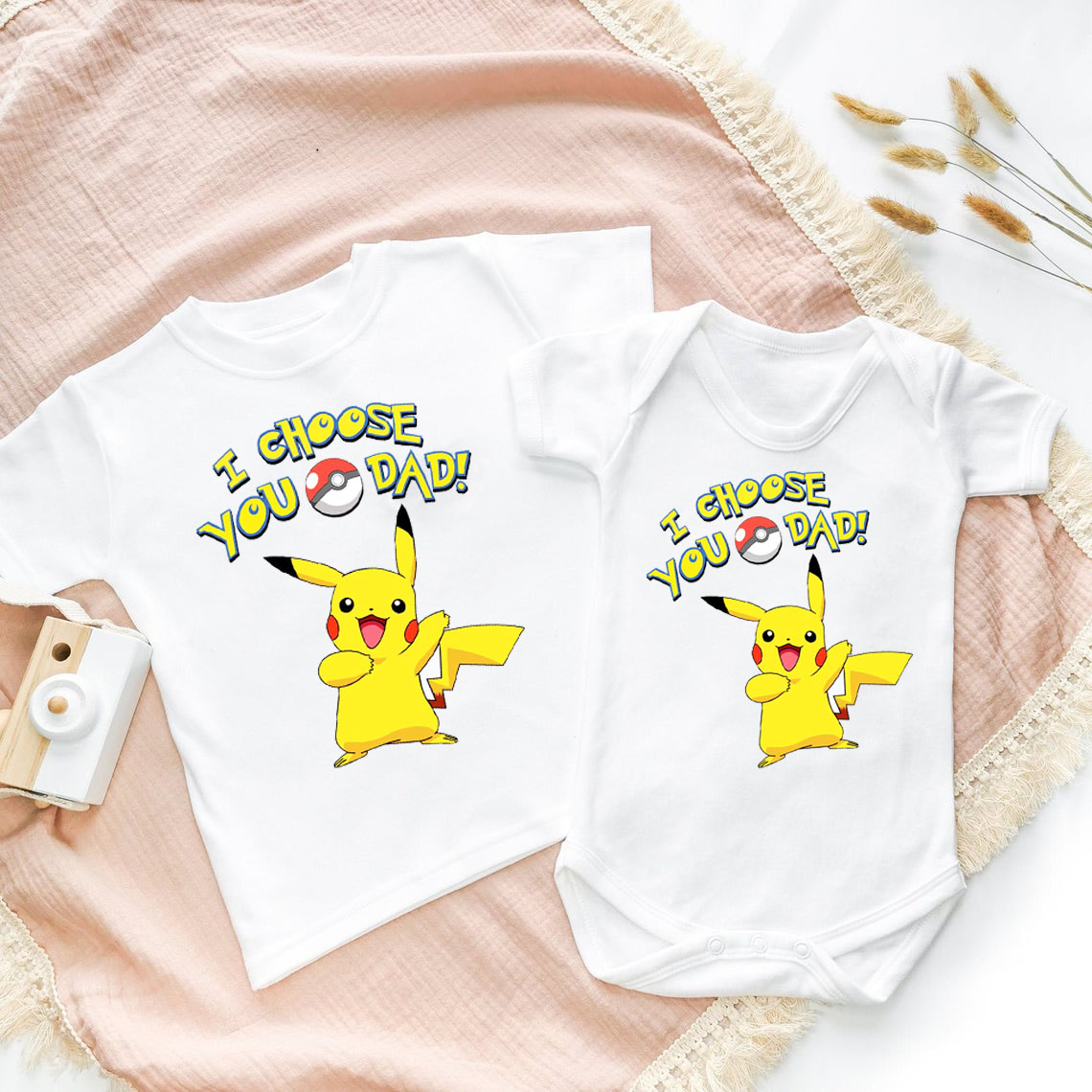 Pikachu I Choose You Dad Shirt, Pikachu Toddler, Dad Pikachu Shirt, Pokemon Toddler