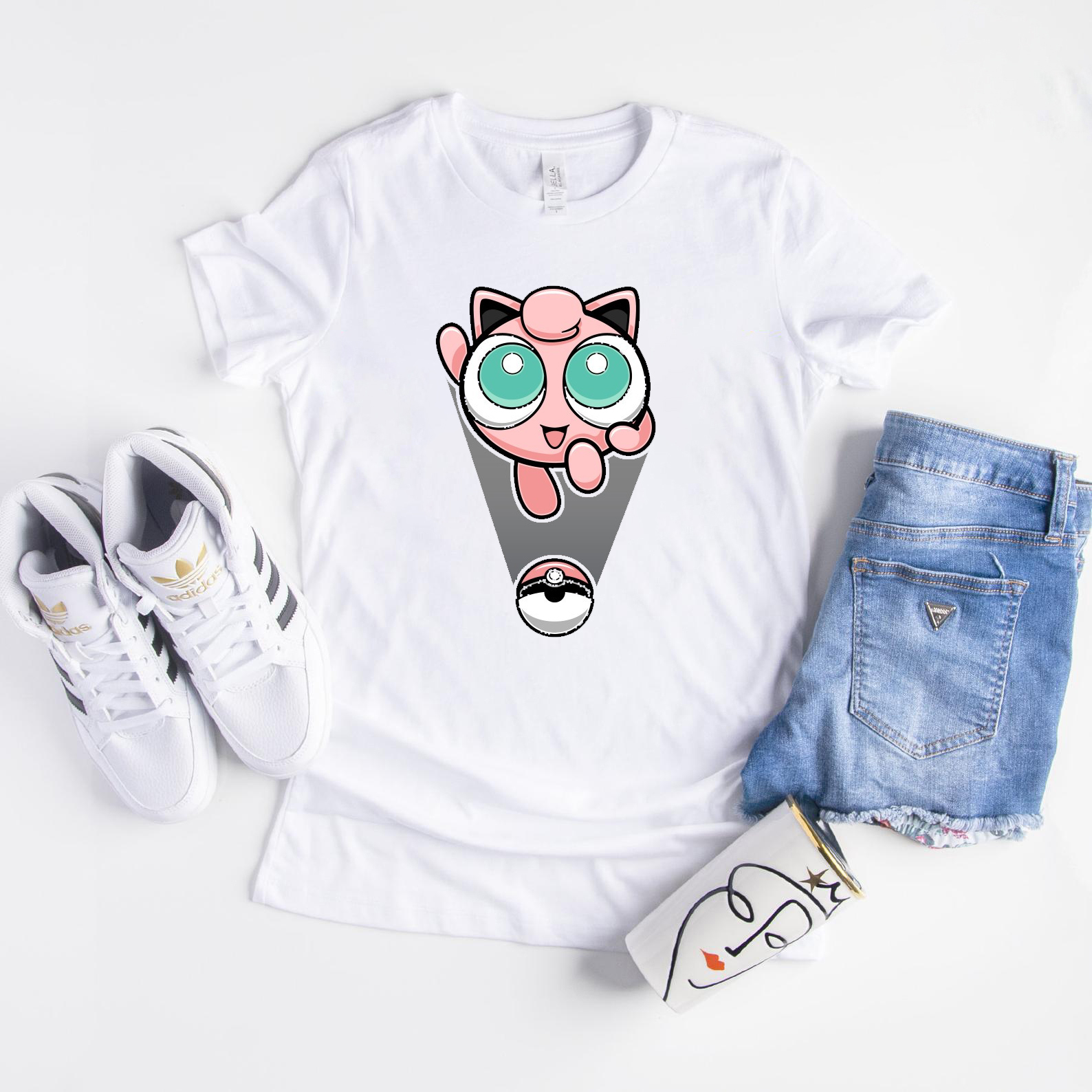 Jigglypuff  Pokemon Shirt, Jigglypuff Opend A Can Of Whoop Ass