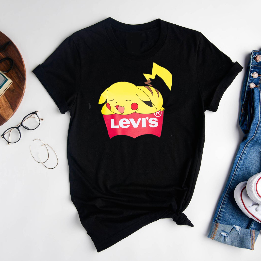 Pikachu shirt, Pokemon levis shirt