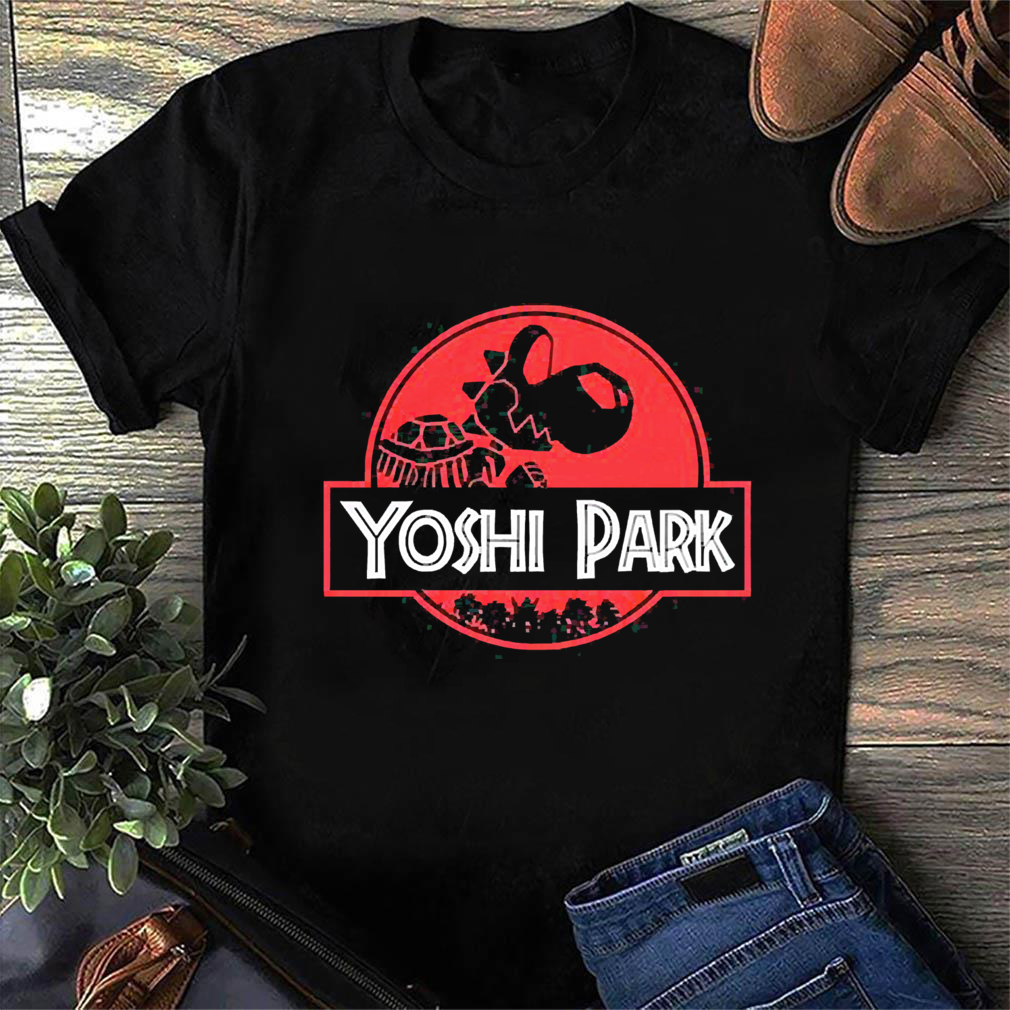 Yoshi Park T-Shirt, Super Mario Jurassic Park Video Game Shirt, Personalized Gift