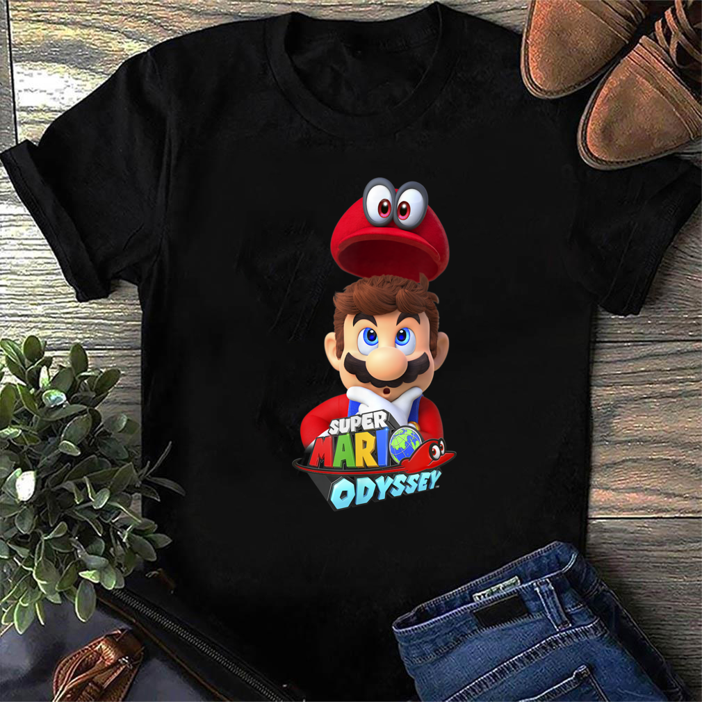 Super Mario Odyssey Game Shirt, Super Mario Cappy Shirt, Personalized Gift