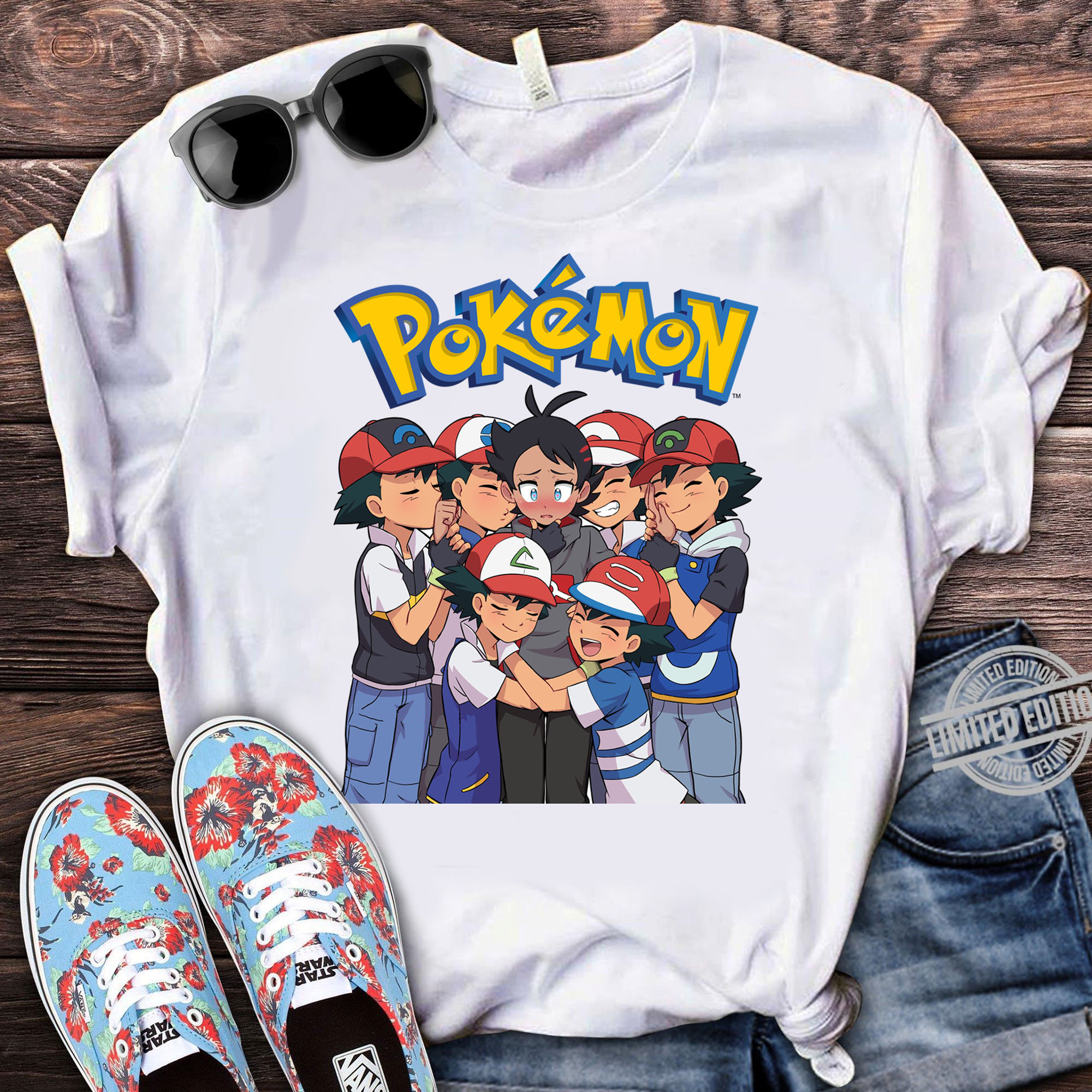Pokemon Ash Ketchum Shirt,90s Pokemon Shirt, Pikachu retro Shirt, Game boy Shirt