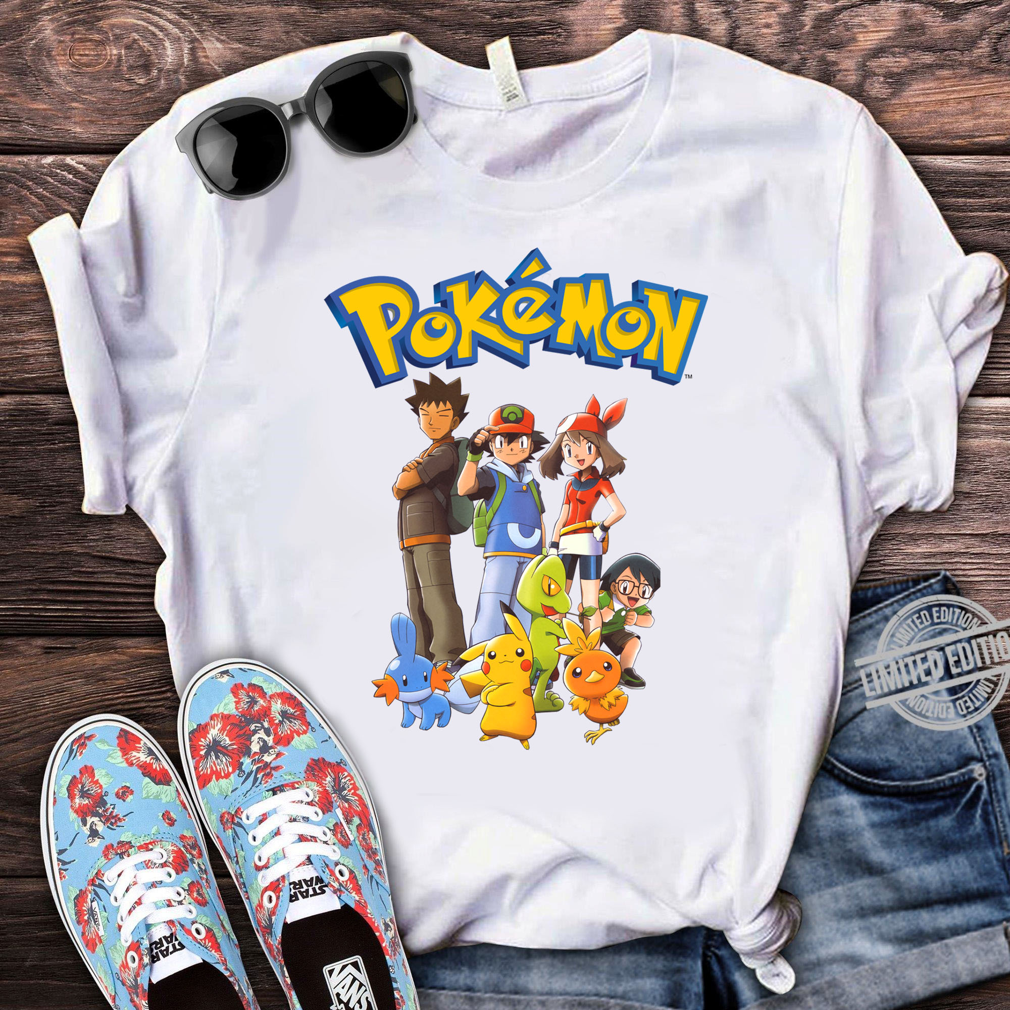 Pokemon Ash Ketchum and Pikachu Shirt,90s Pokemon Shirt, Pikachu retro Shirt, Game boy Shirt