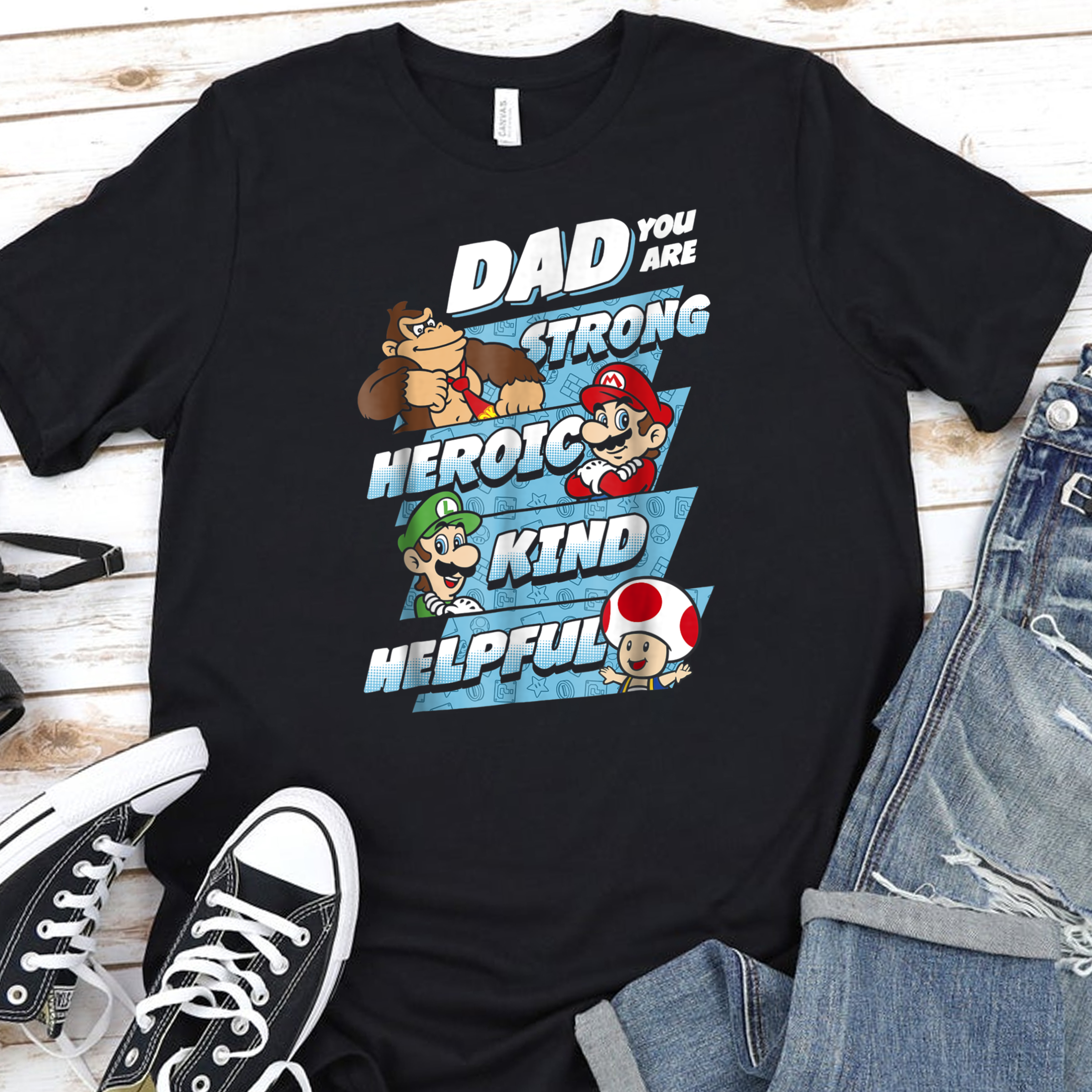 Nintendo Super Mario Dad You Are Graphic T-Shirt
