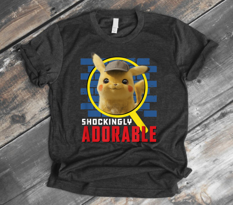 Pikachu Shockingly Adorable T-Shirt