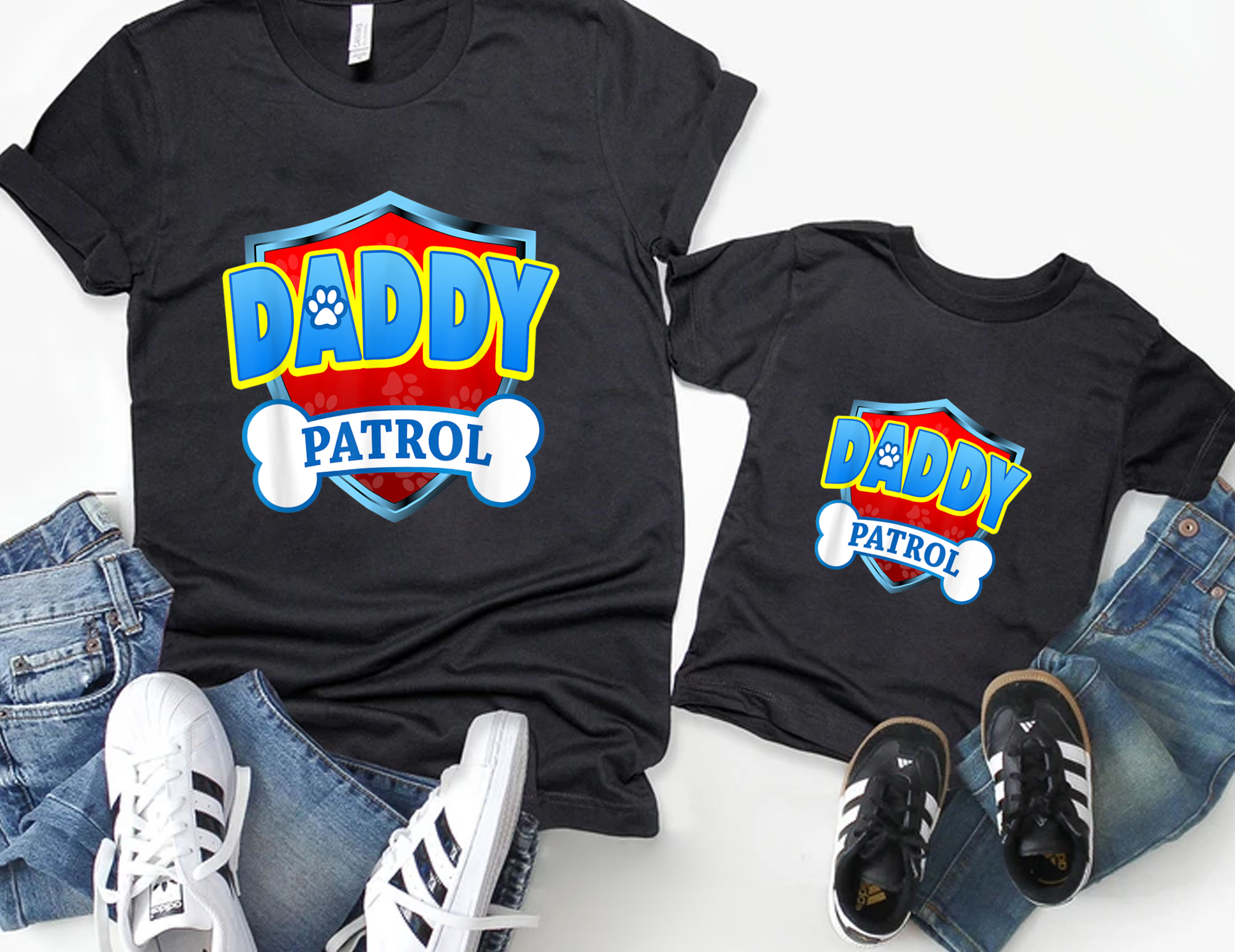 Funny DADDY Patrol tshirt, fathers day shirt