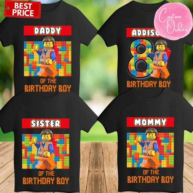 Roblox Birthday Party Shirt, Custom Name And Age Birthday Shirt, Birthday Boy Girl Shirt