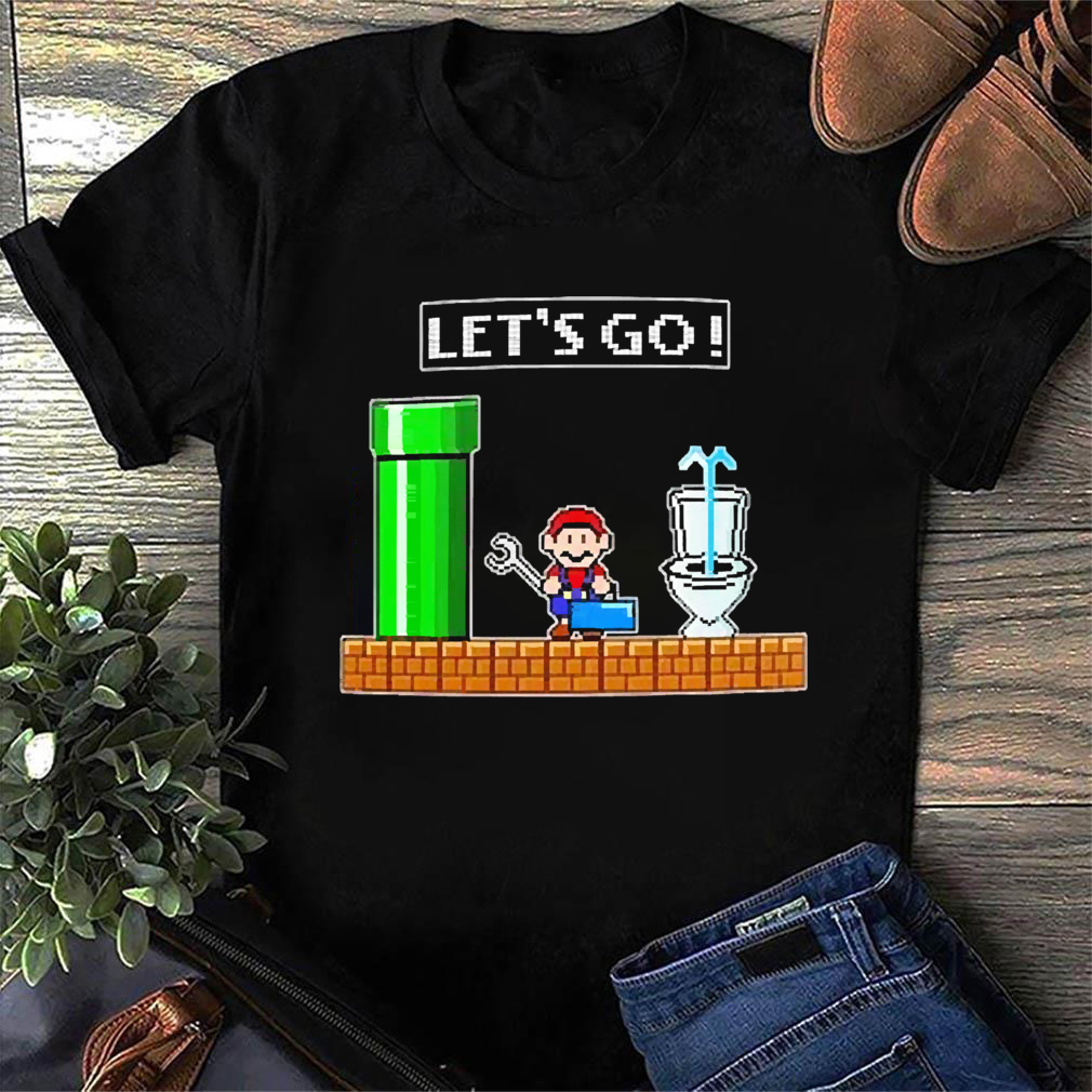 Let's go mario Shirts, Mario game Birthday Shirts