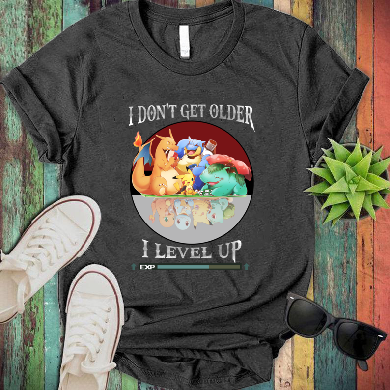 Pokemon Friends Shirt, Chibi Water Reflection Mirror Friends Shirt