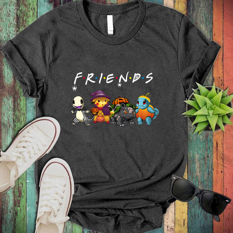 Pokemon Halloween T Shirt Friends Shirt