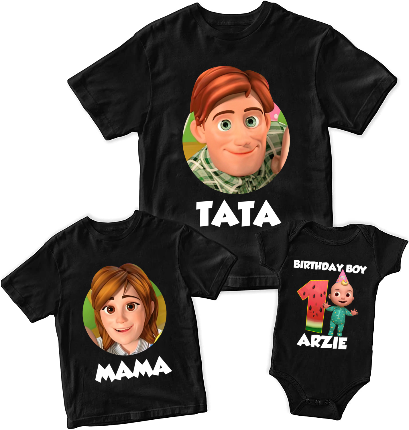 Cocomelon family shirts, cocomelon birthday theme shirt, custom cocomelon shirts