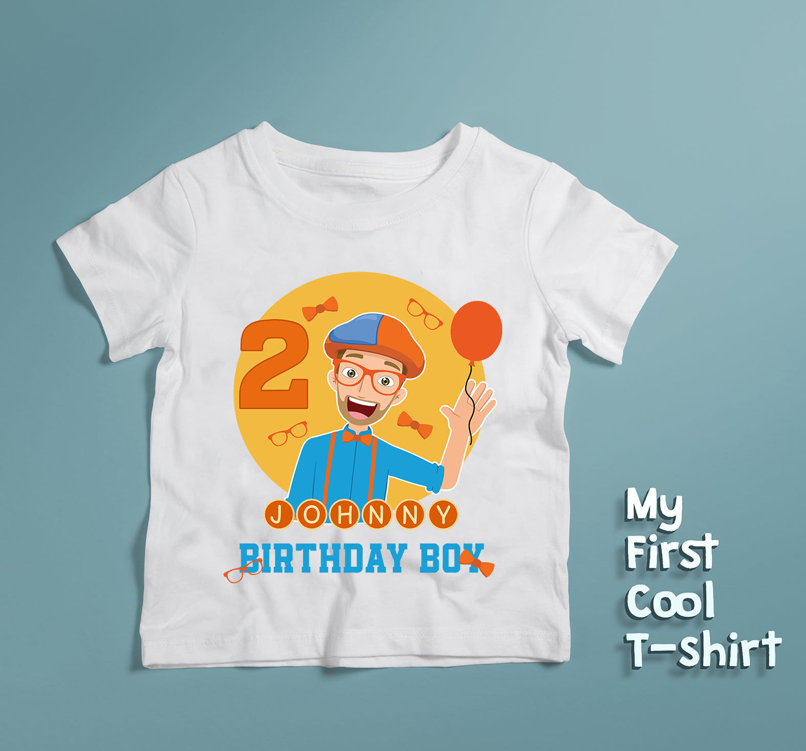 Blippi Birthday Boy shirt, Custom Blippi birthday theme shirts, Blippi birthday, Blippi shirt