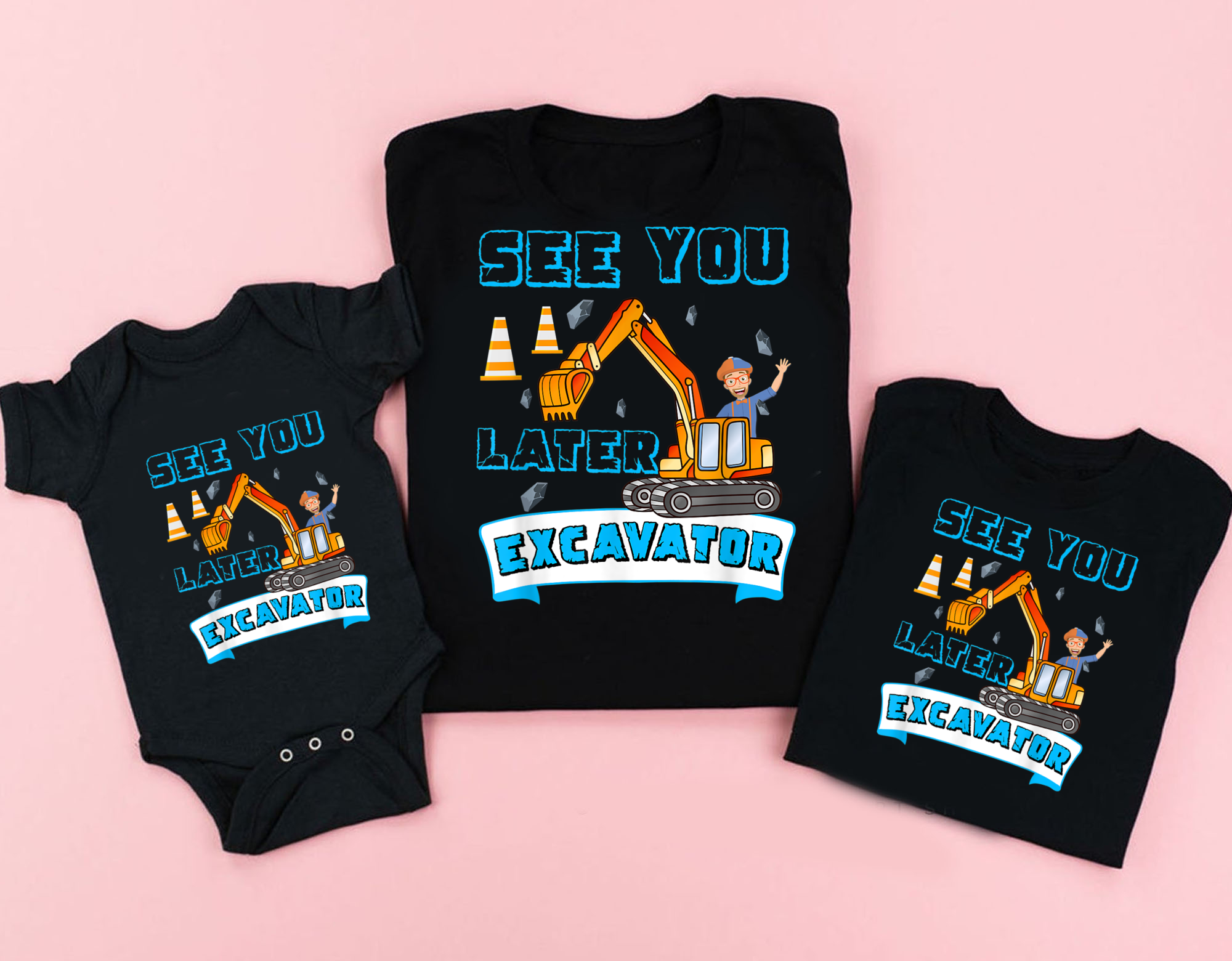 See you later excavator blippi, This is my blippi see you later excavator shirt, blippi kids tee, blippi, child bleached tee, little excavator shirt
