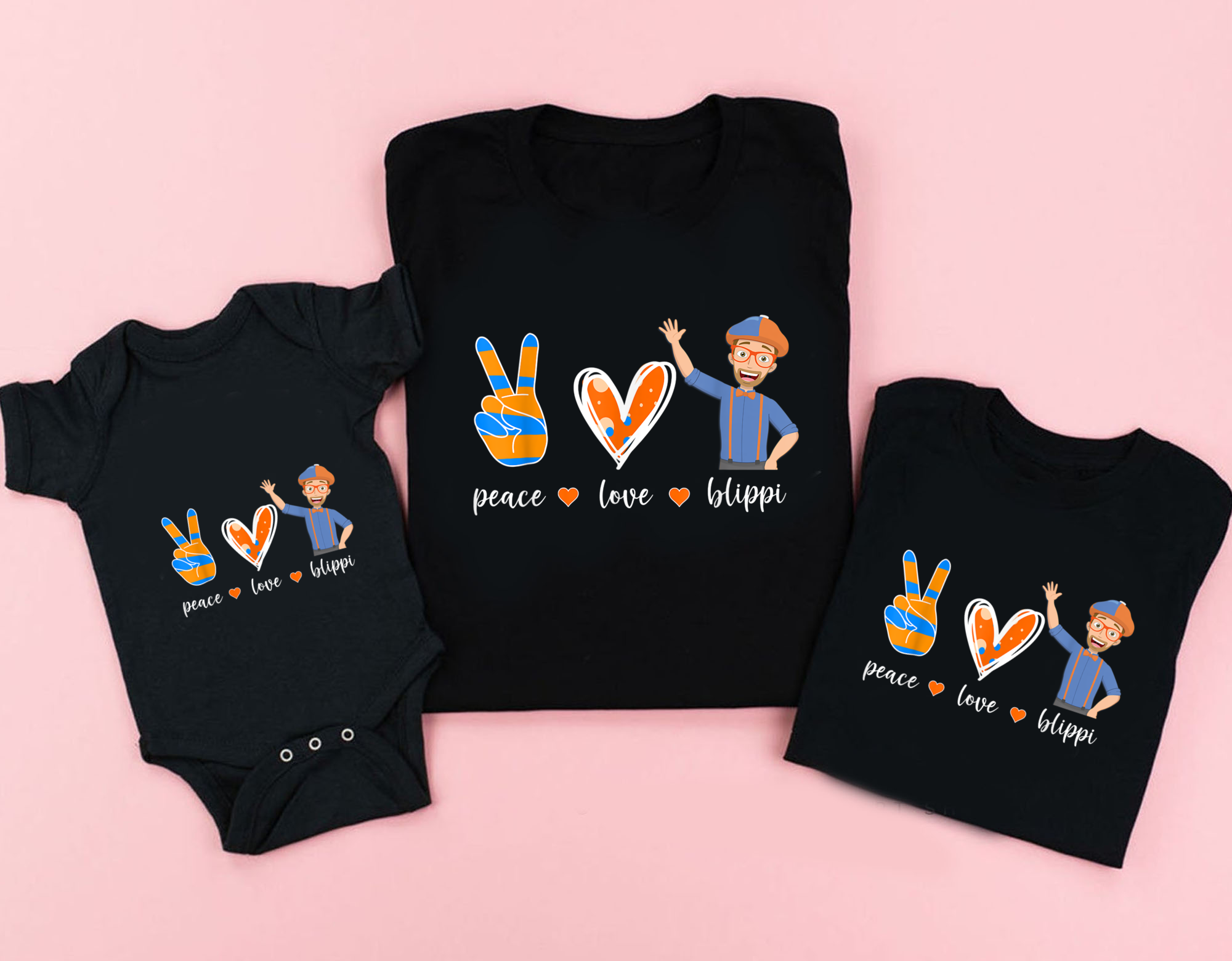 Peace Love Blippi Kids Shirt, Blippi Shirt, Blippi birthday shirt, Blippi Party