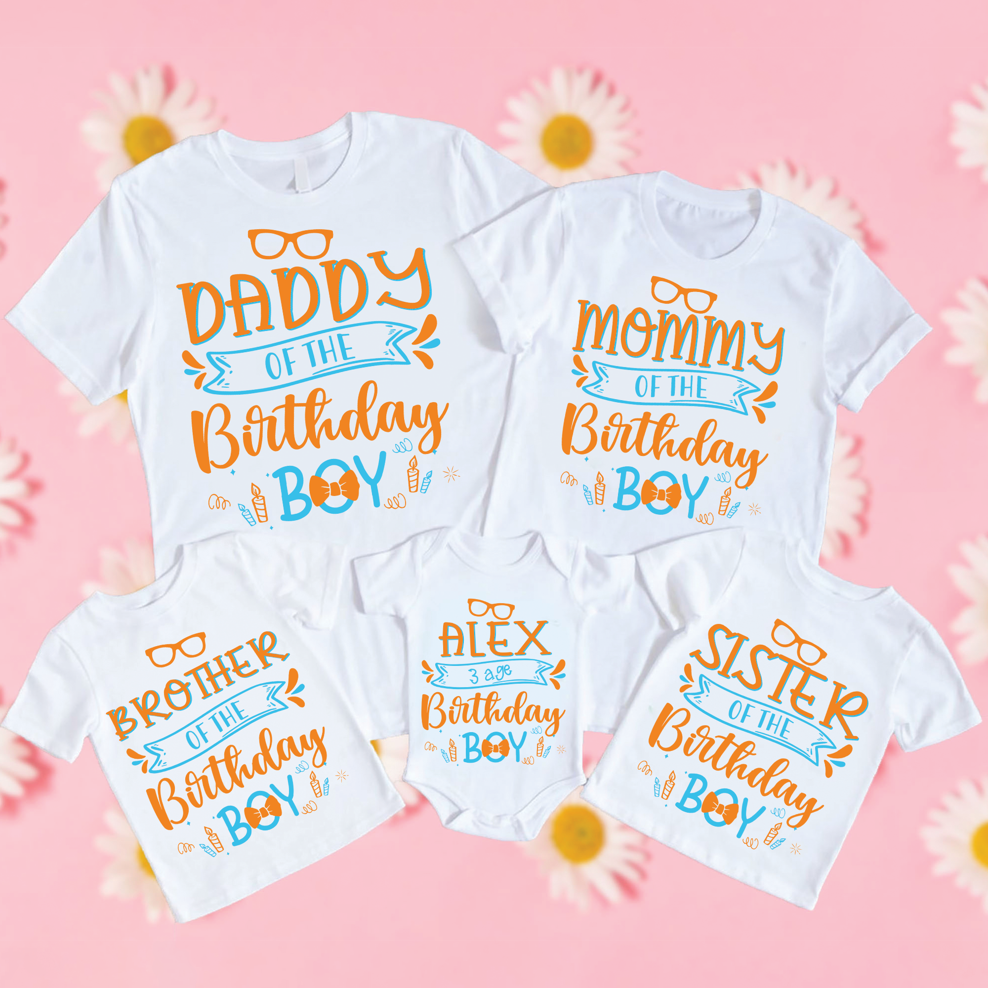 Personalized Blippi Birthday Shirts, Custom Family Blippi shirts, Blippi birthday Theme Shirts, Matching Family Party Shirts