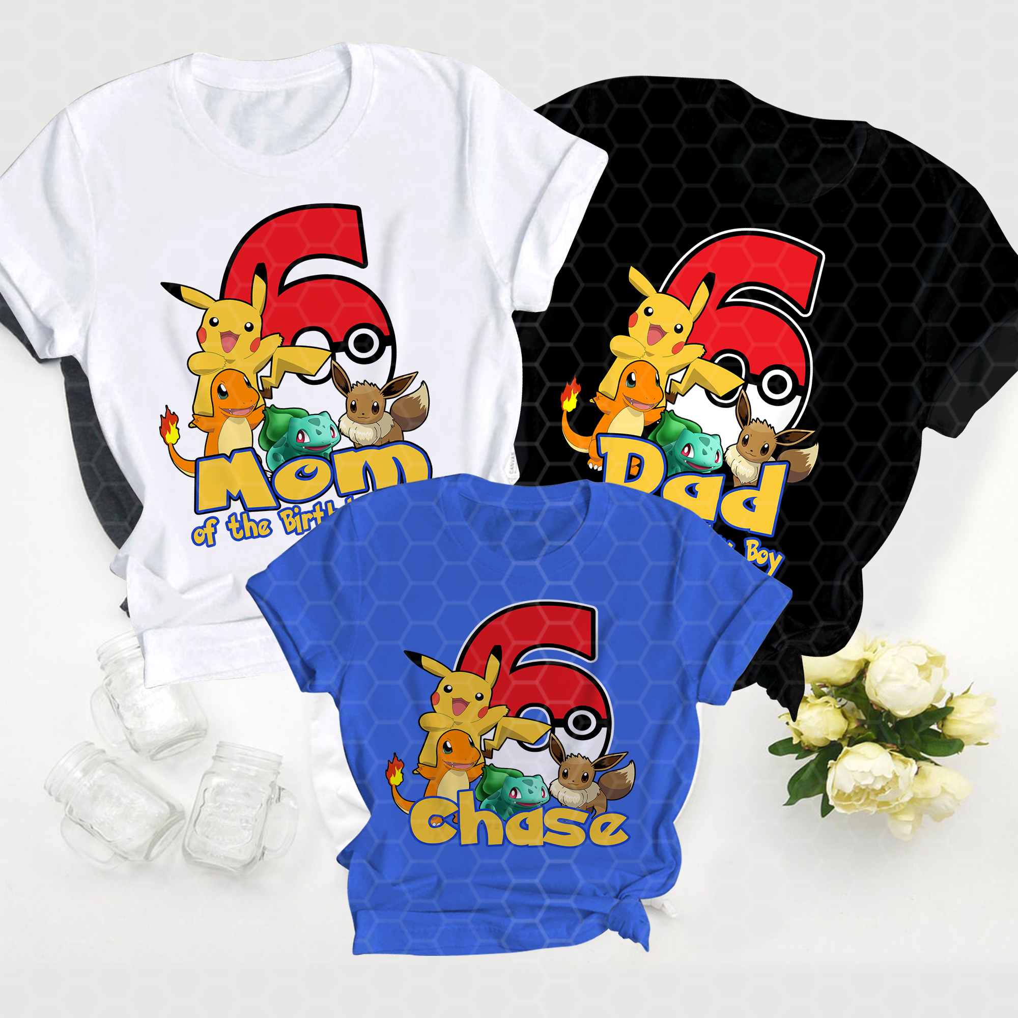 Pokemon Birthday Girl Shirt, Pikachu Birthday Shirt, Pokemon Fans T shirt, Pokemon Eevee Evolution shirt, Boy Tee, Pikachu Kids Costume