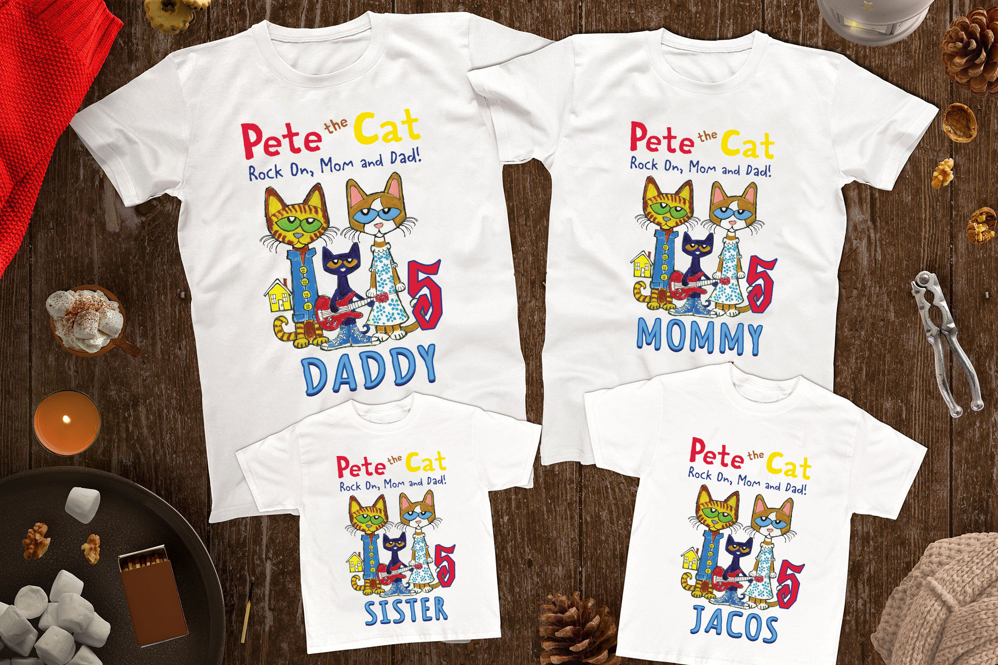 Pete The Cat Family Shirt, Custom Pete Cat Kids Shirt, Pete The Cat Theme Birthday Party, Pete the cat shirt, Family Matching Shirt