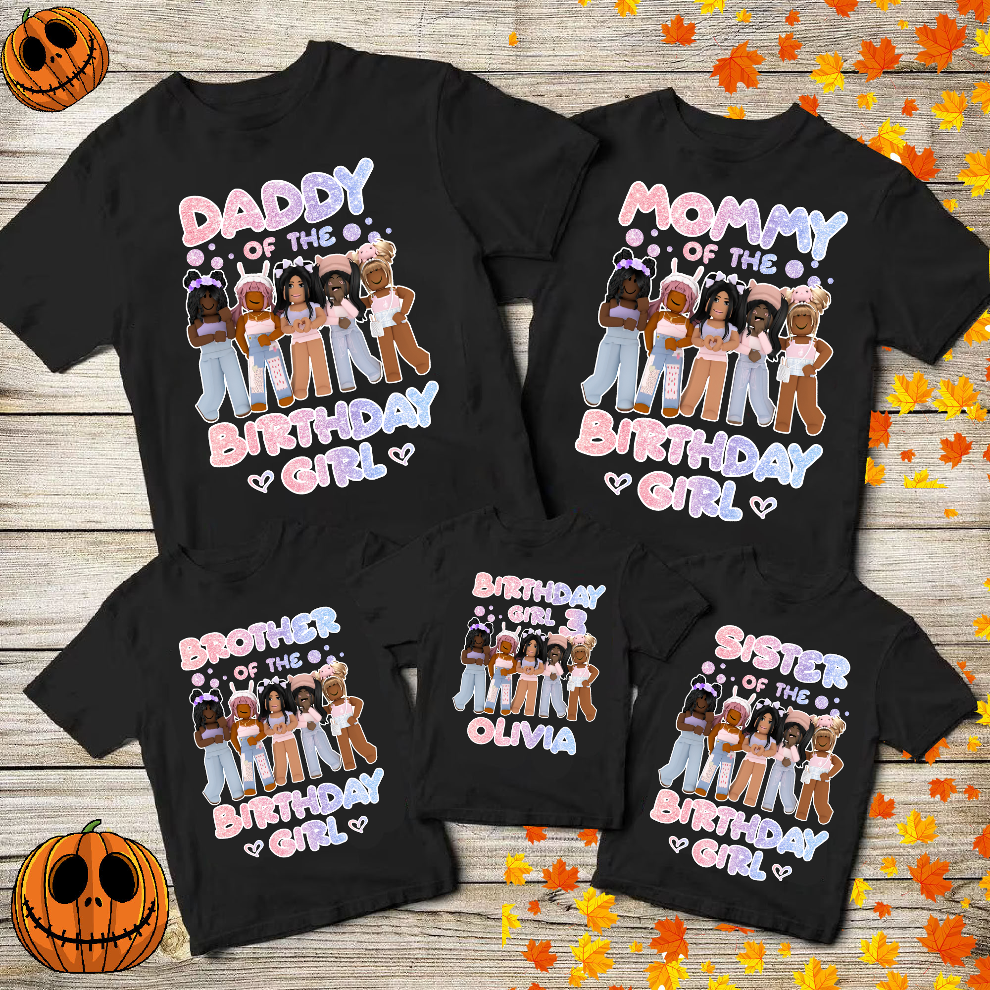 Roblox Girl Birthday Party Shirt, Roblox Family Matching Shirt, Roblox Birthday Shirt, Roblox Tshirt