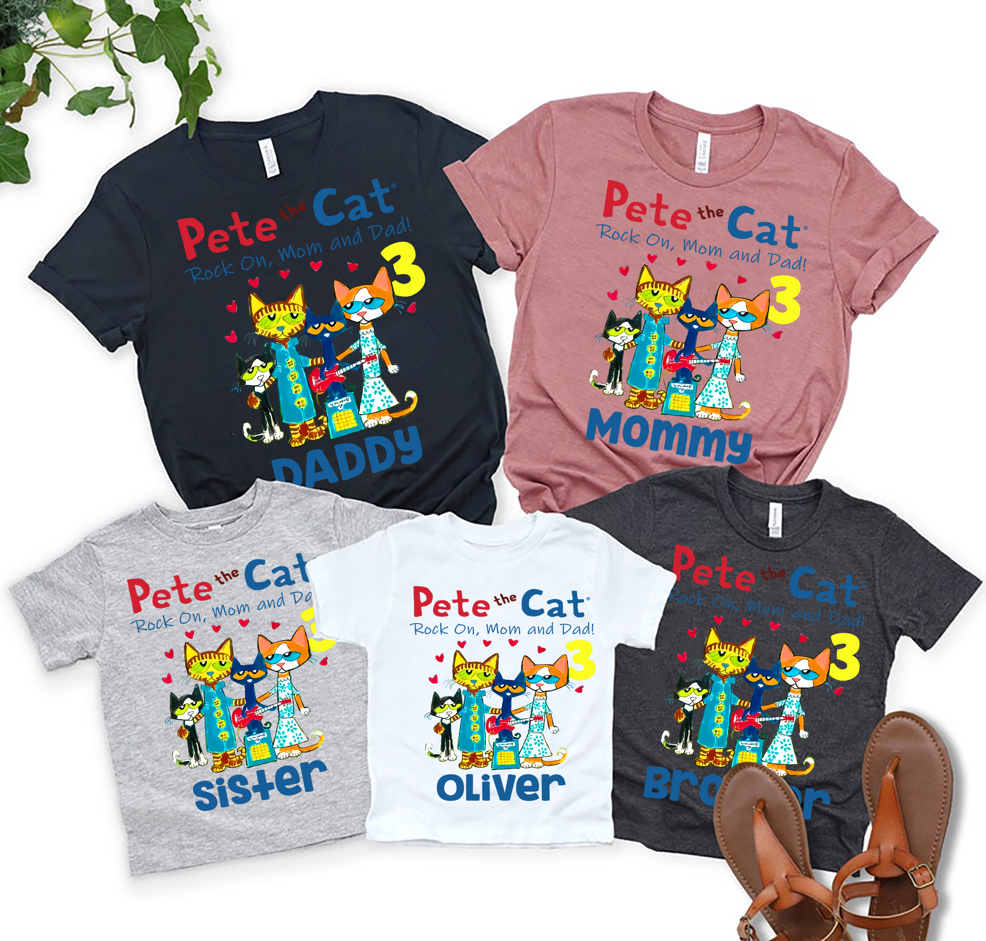 Personalized Pete The Cat Birthday Shirt, Groovy Shirt, Pete The Cat Party Shirt, Custom Name And Age Shirt