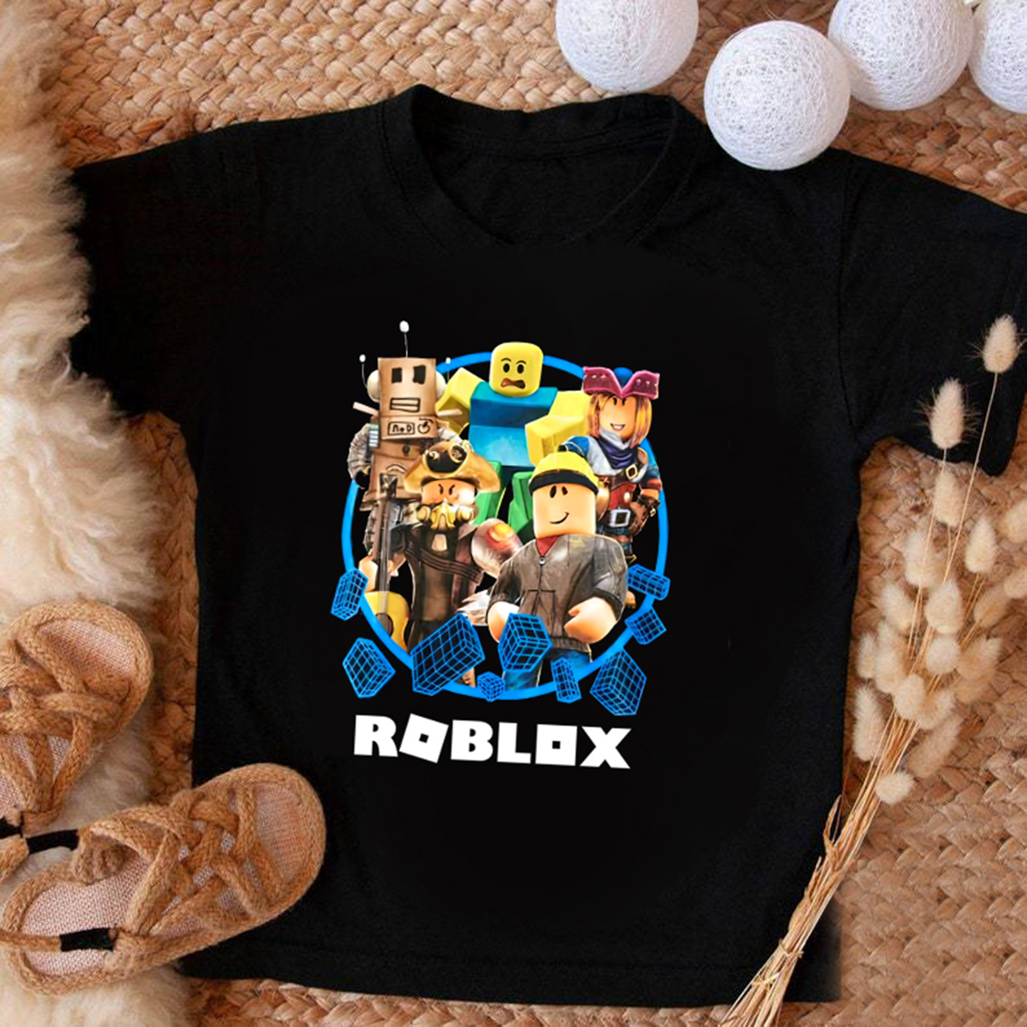 Roblox Shirt, Mens Women Kids Xmas T Shirt Unisex Shirt, Roblox Birthday Shirt, Roblox Gift