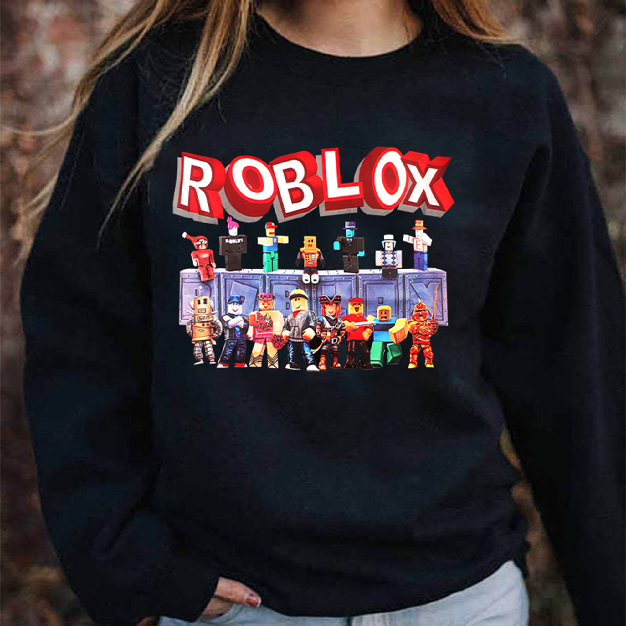 Roblox Shirt, Kids Online Gamers Cartoon Unisex Boy Girl gift T shirt, Roblox Birthday Shirt, Roblox Character Tshirt