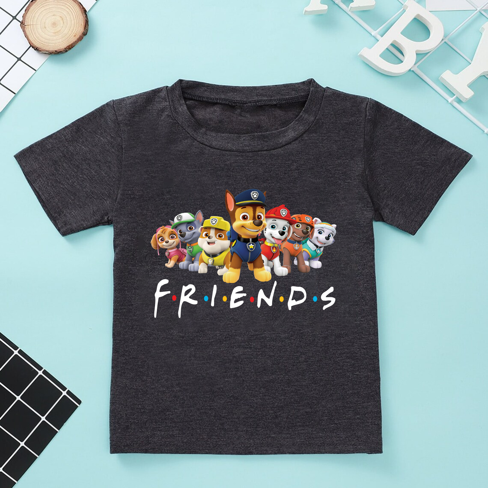 Paw Patrol Friends Shirt, PAW Patrol Shirt, Gift For Birthday Shirt, PAW Patrol Women's Shirt, Paw Patrol Kids Shirt