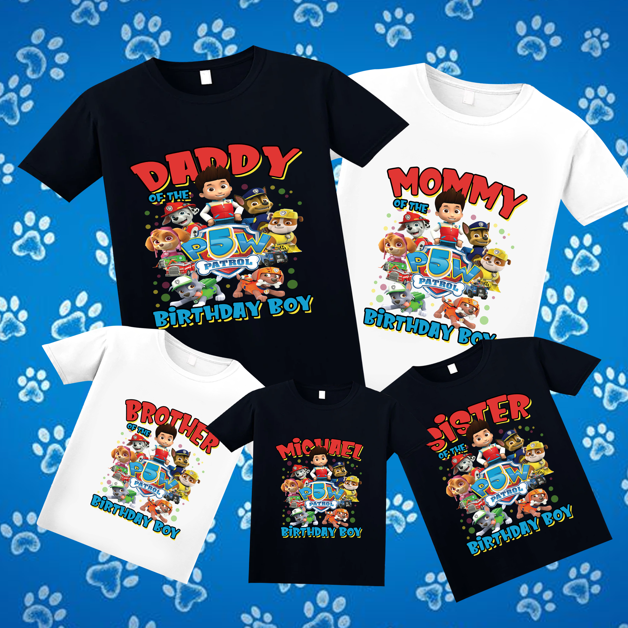 Paw Patrol Birthday Shirt, Marshall Birthday Shirt Paw Patrol Shirt,  Paw Patrol Birthday Shirt, Paw Patrol Girl's Shirt