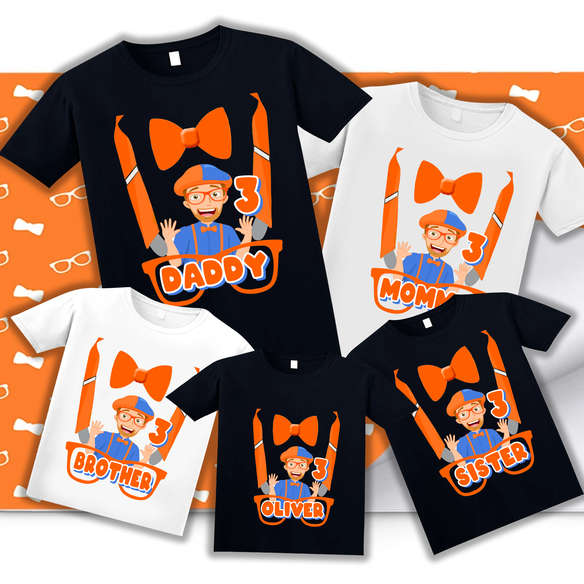 Blippi Theme Birthday Boy Shirts, Boy Birthday, Family Matching Shirts, Birthday 2022 Shirt, Custom Birthday Shirts, Blippi Custom Bday