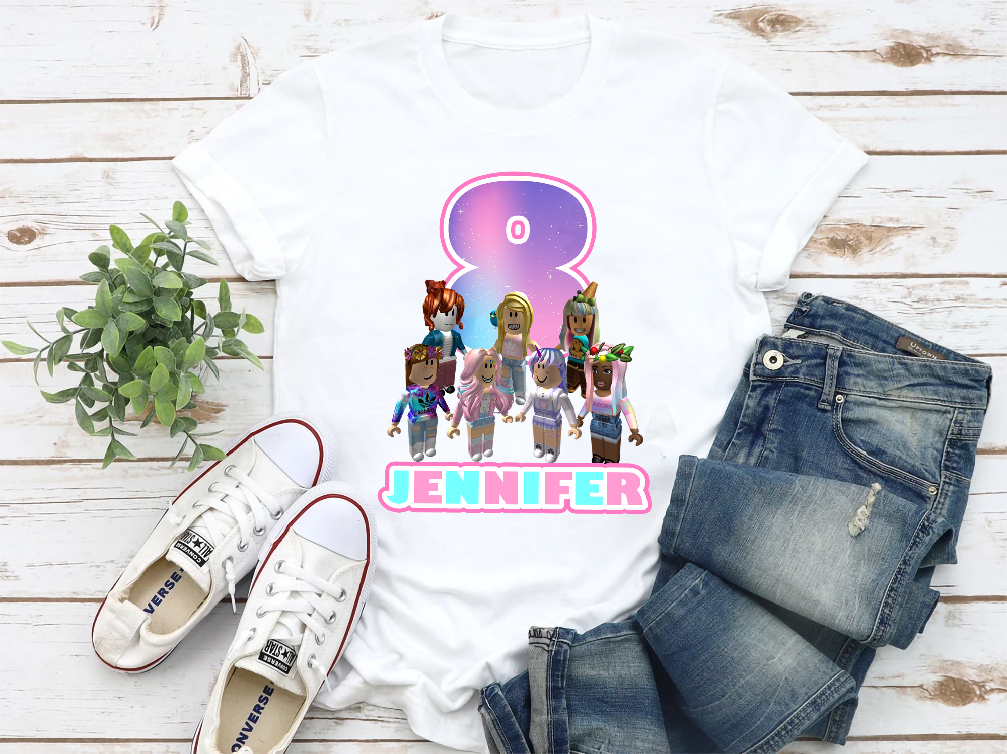 Roblox Birthday girl Shirt,African-American Roblox Birthday Shirt,  Roblox Birthday Girl Family Shirt, Personalized ROBLOX Themed Birthday