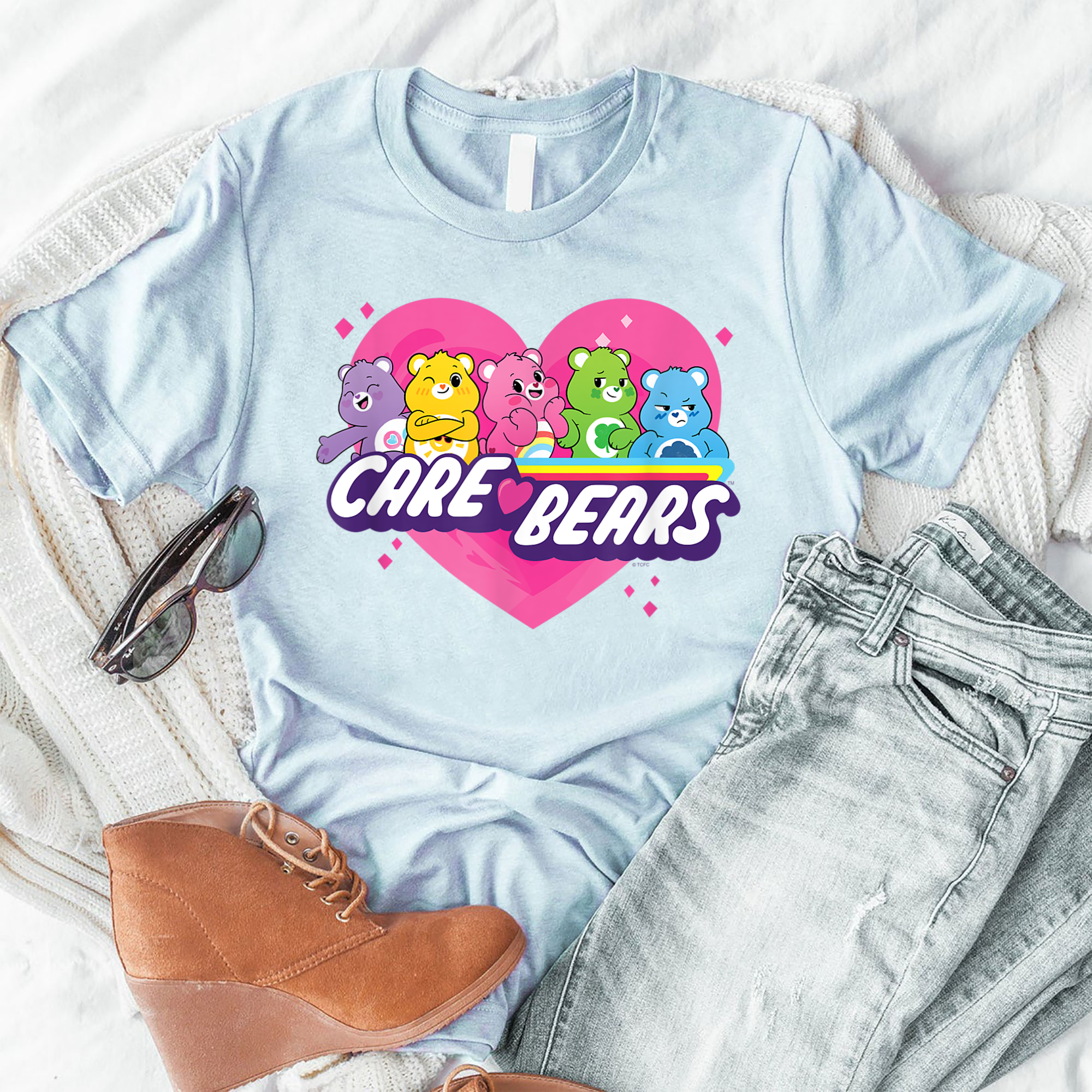 Care Bears Unlock the Magic Lineup T-Shirt, Care Bears T Shirt