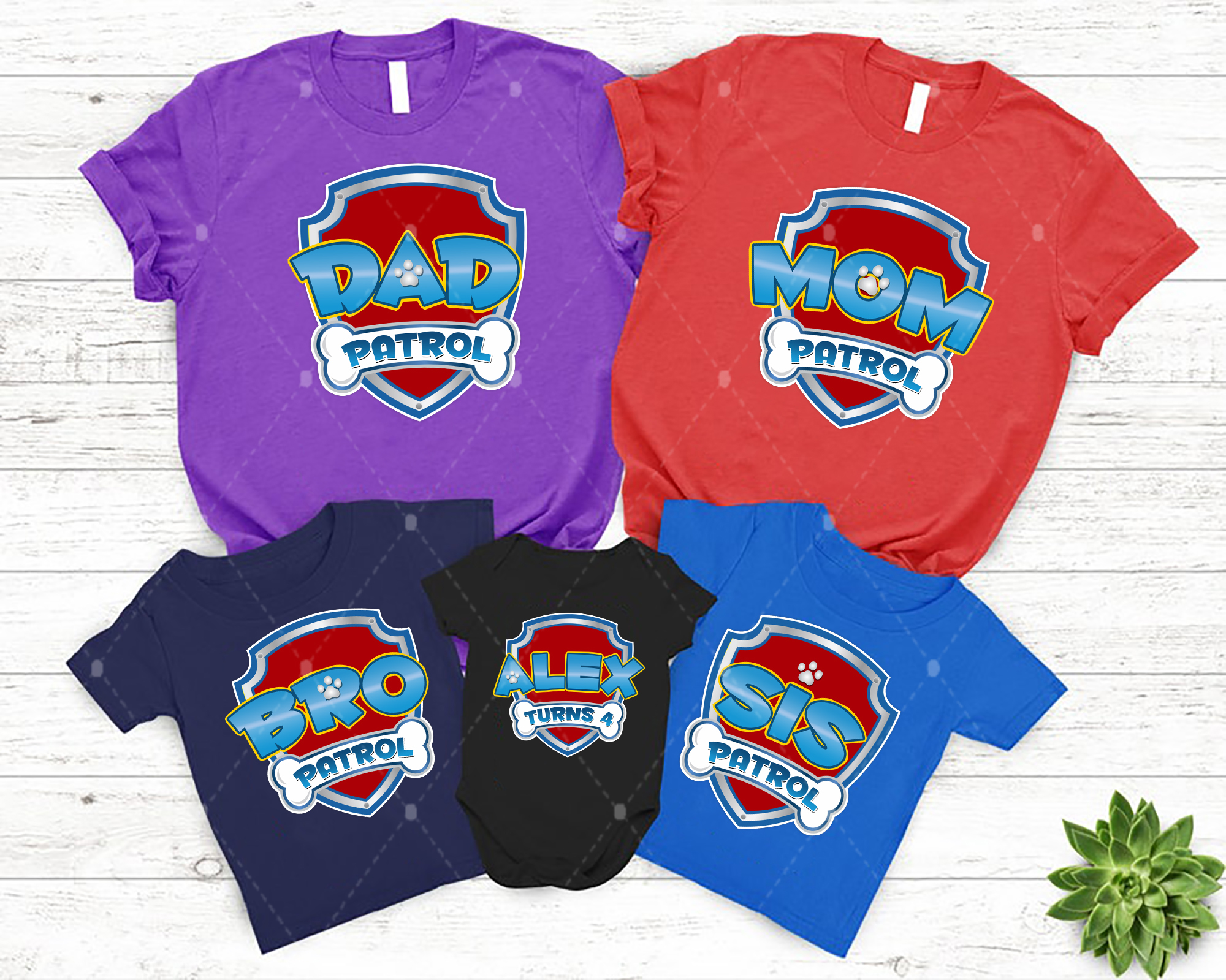 Paw Patrol Shirt, Paw Patrol Birthday Shirt, Paw Patrol Family, Mom Patrol Shirt, Dad Patrol Shirt, Baby Patrol Tee, Family Matching Shirt