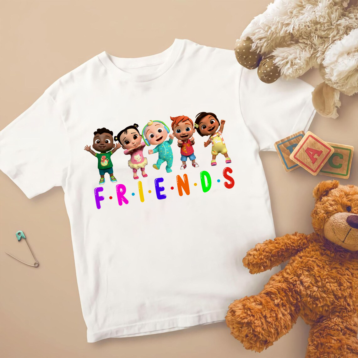 Cocomelon Friends Shirt, Cocomelon Shirt, Cocomelon Family Matching Shirt, Melon Shirt, Kids Cocomelon Tee