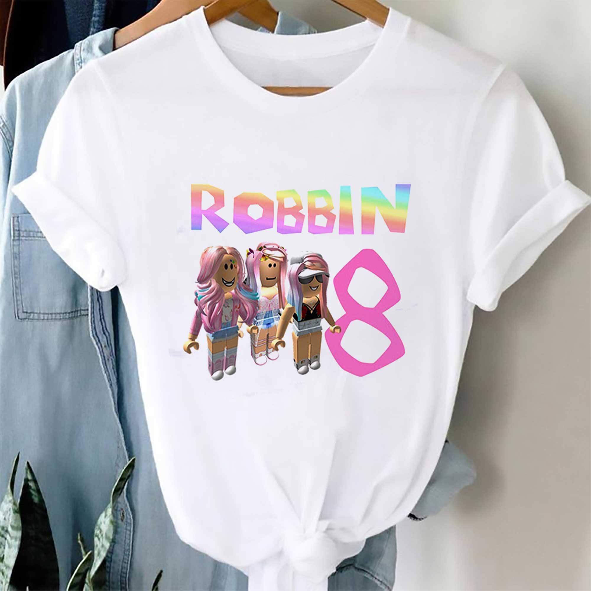 Roblox Birthday Girl Shirt, Girl Birthday Family Matching Shirts, Birthday 2022 Shirts, Funny Birthday Girl Shirts