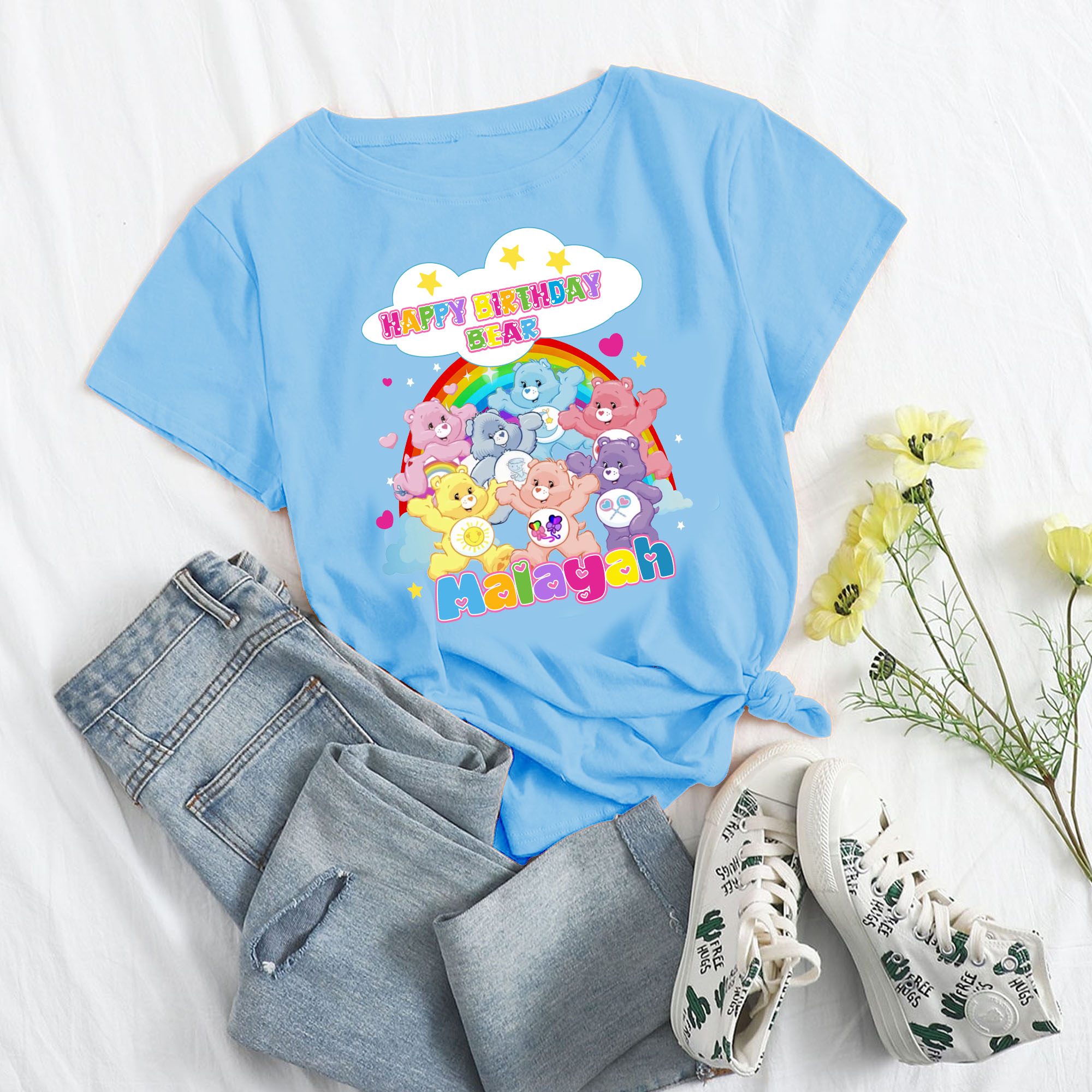 Care Bears Shirt, Care Bears Birthday Girls Shirt, Care Bears Party, Baby Shower Shirt