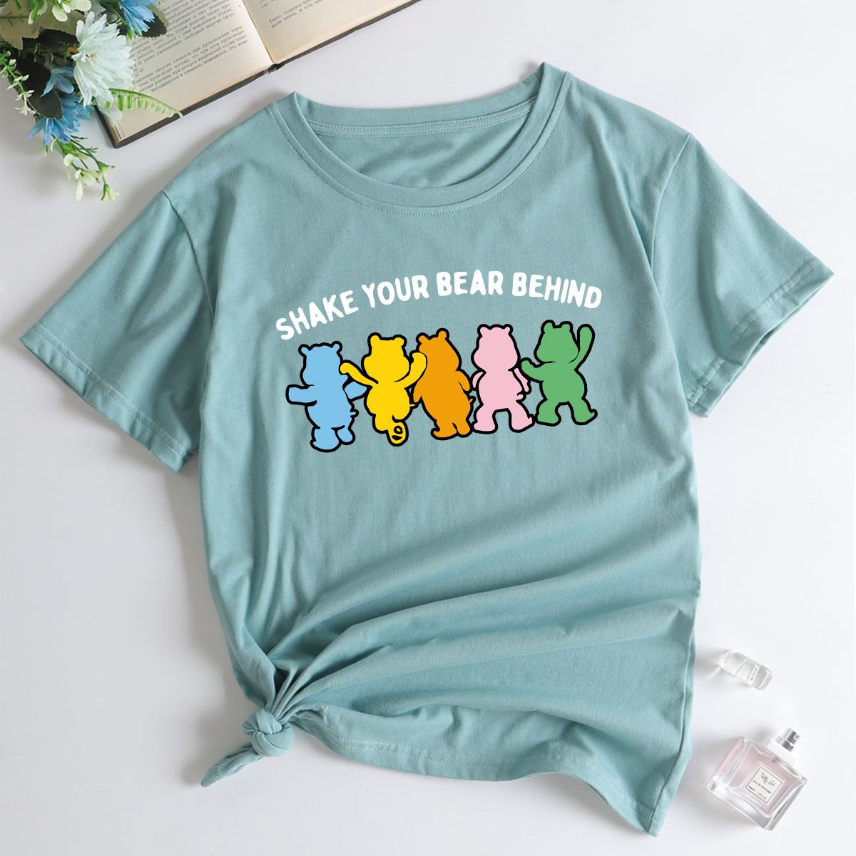 Care Bears Cute shirt, Care Bears Shake your Bear Behind Shirt, Pet Lover Funny Cartoon Unisex Custom shirt, Care Bears lover gift shirt