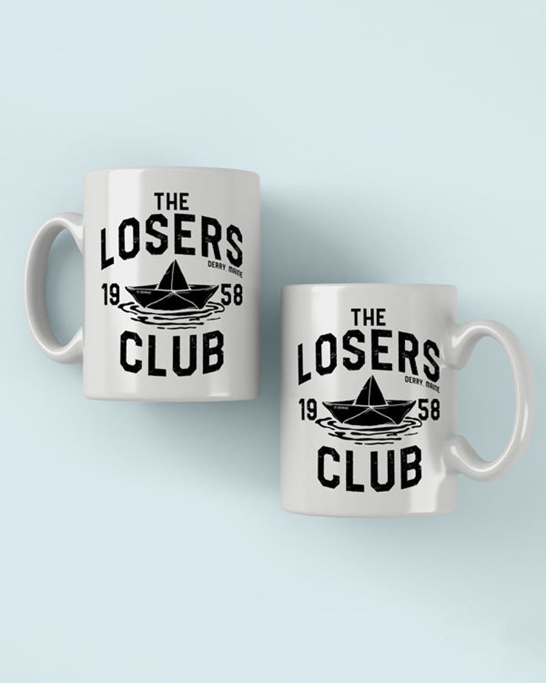 The Losers Club Coffee Mug Wunderling | Horror Clown Pennywise Booklover Derry Maine Free Shipping Worldwide