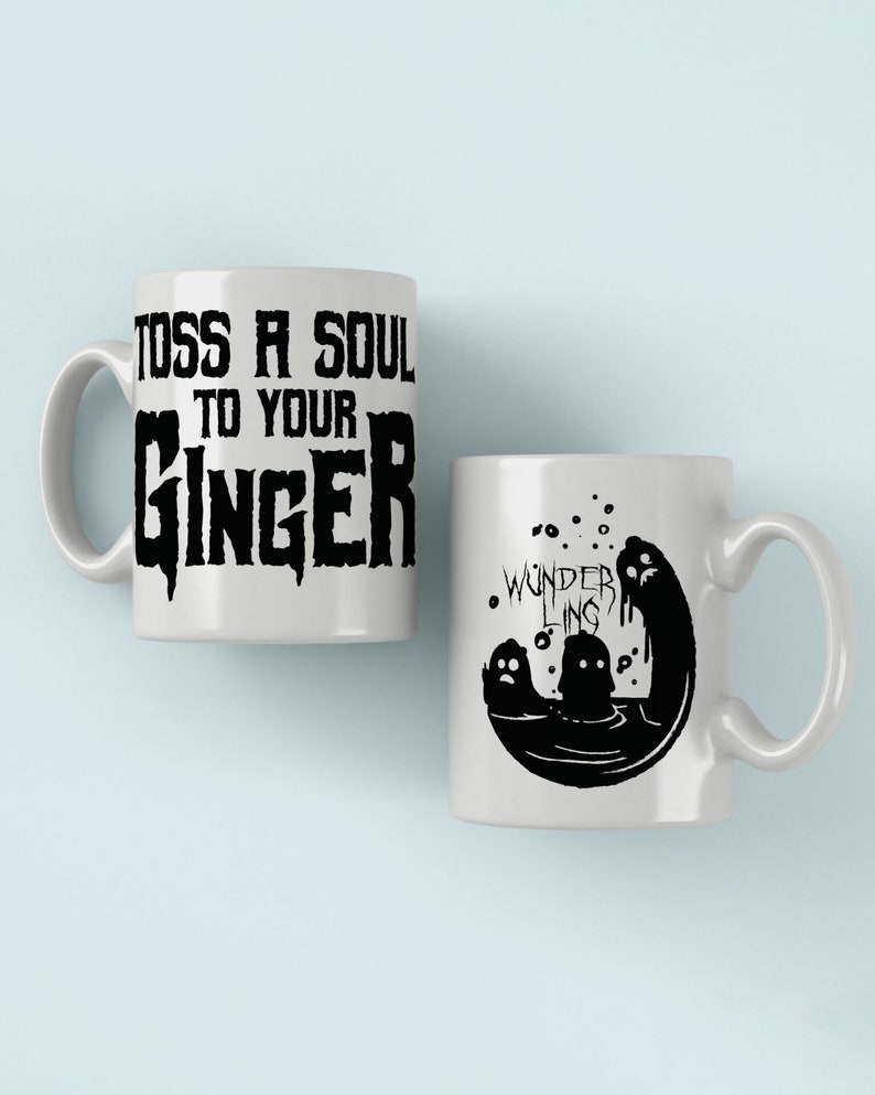 Toss A Soul To Your Ginger Coffee Mug Wunderling | Red Hair Dont Care Redhead Witcher Gaming Nerd Geek Free Shipping Worldwide