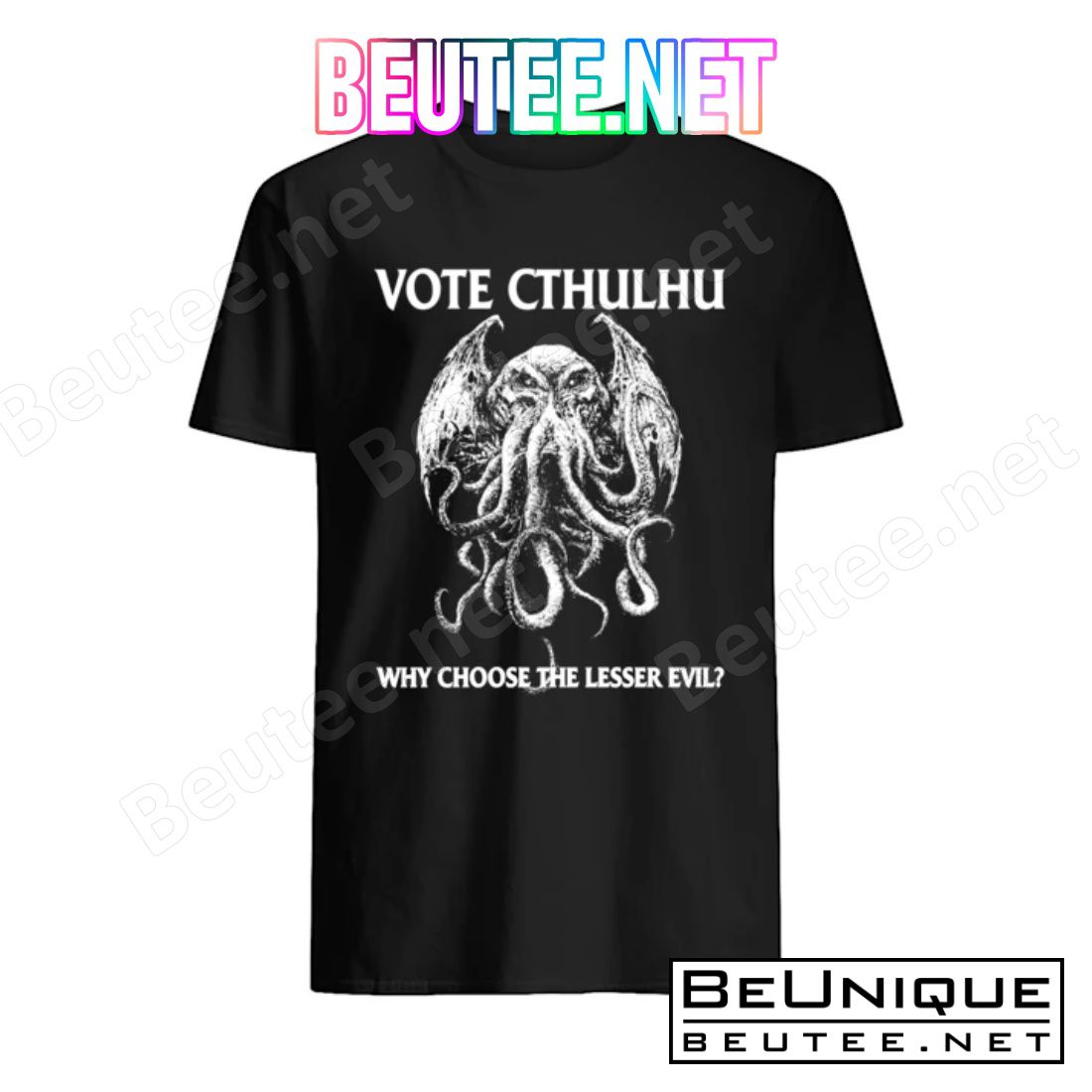 Cthulhu Vote Cthulhu Why Choose The Lesser Evil Shirt