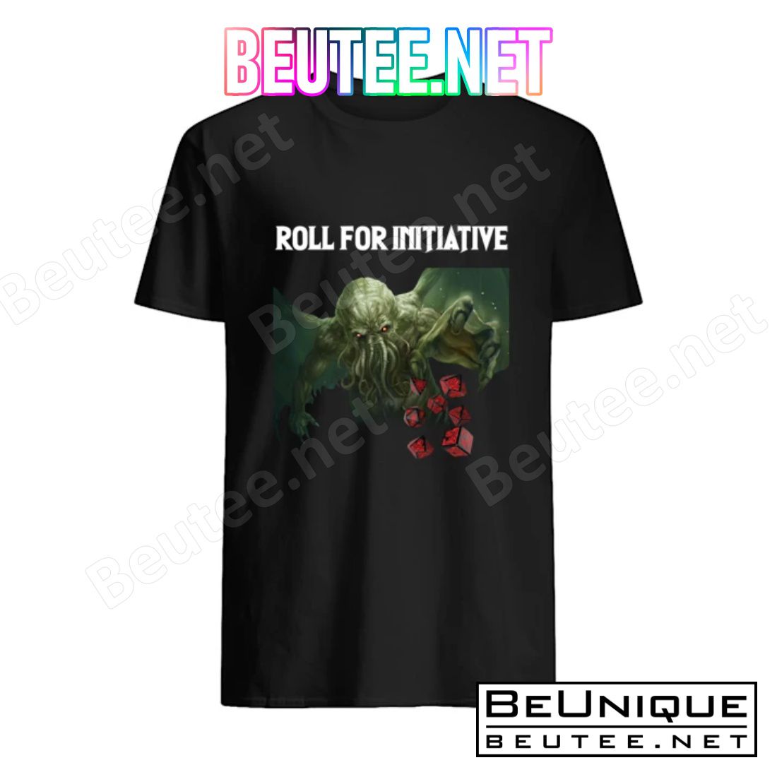 Cthulhu Roll For Initiative Shirt