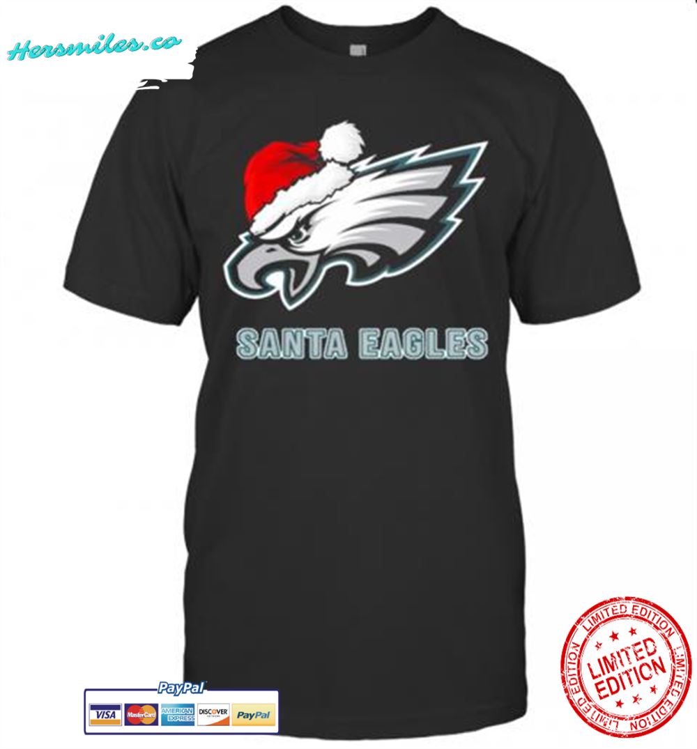 Santa Eagles Philadelphia Christmas T-Shirt